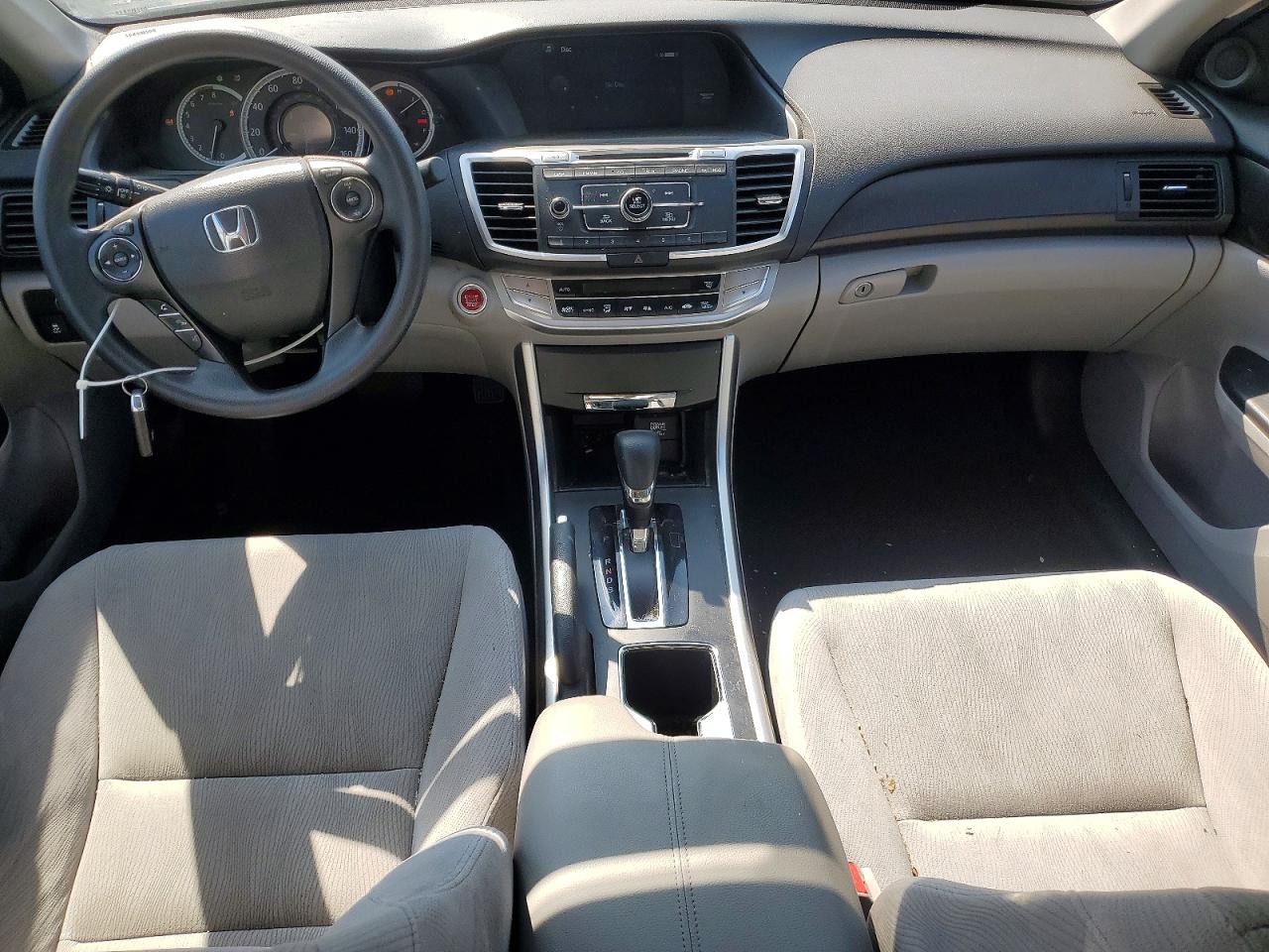 2014 Honda Accord Ex Silver vin: 1HGCR2F76EA096495