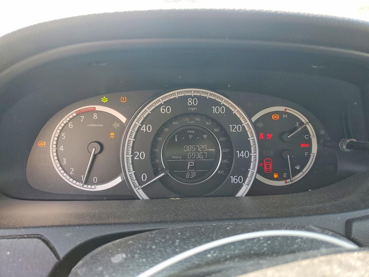 2014 Honda Accord Ex Silver vin: 1HGCR2F76EA096495