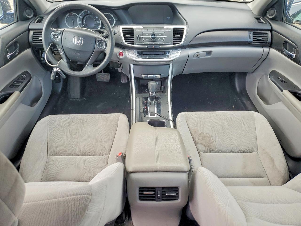 2014 Honda Accord Ex Синий vin: 1HGCR2F76EA128460