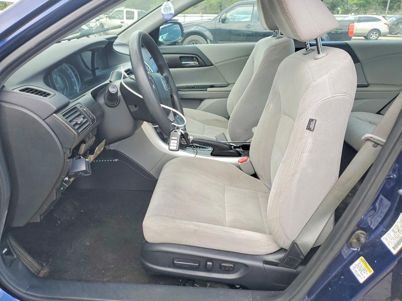 2014 Honda Accord Ex Синий vin: 1HGCR2F76EA128460