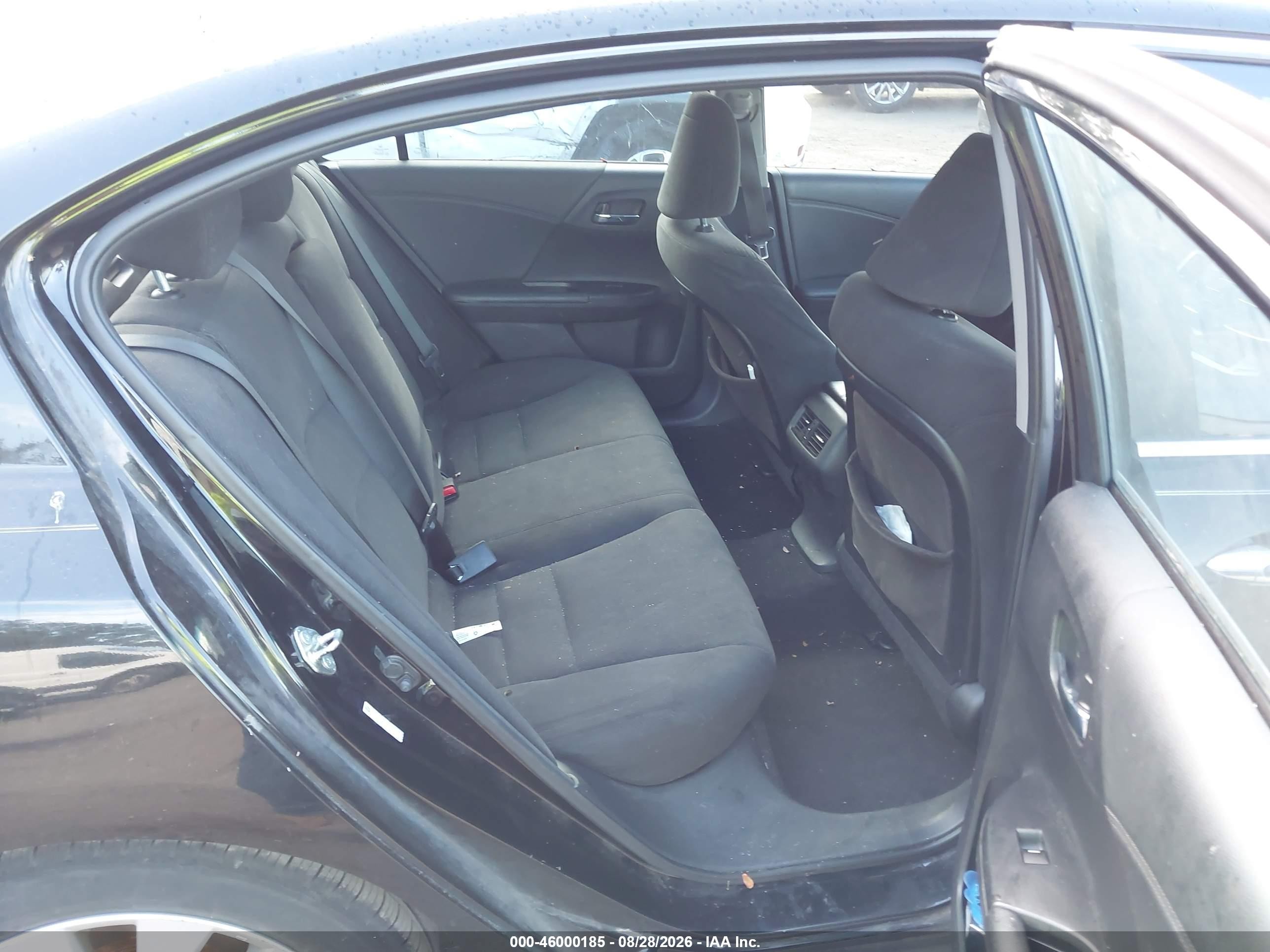 2014 Honda Accord Ex Black vin: 1HGCR2F76EA276138