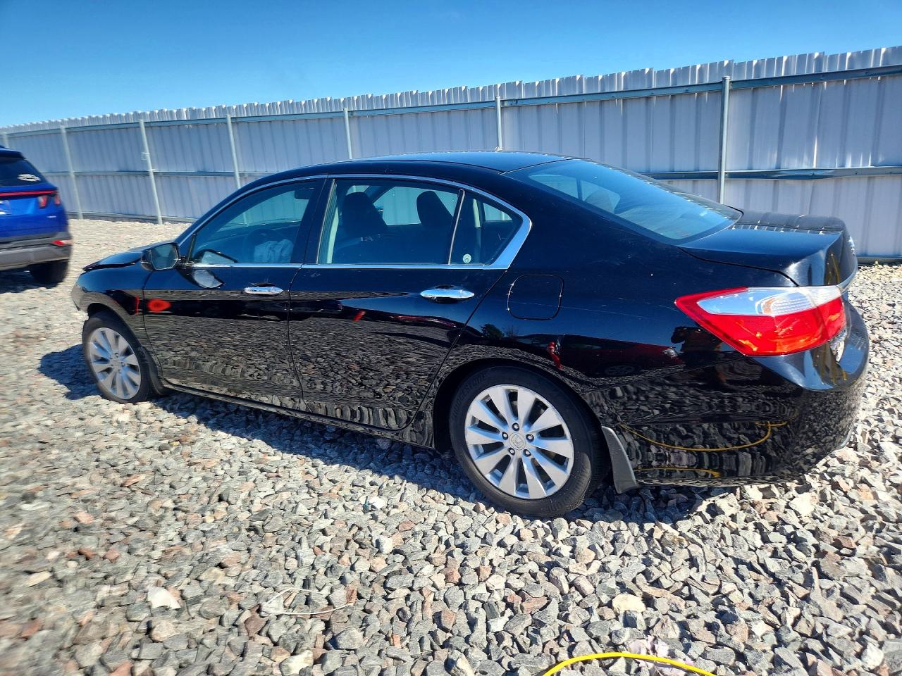 2015 Honda Accord Ex Black vin: 1HGCR2F76FA013956