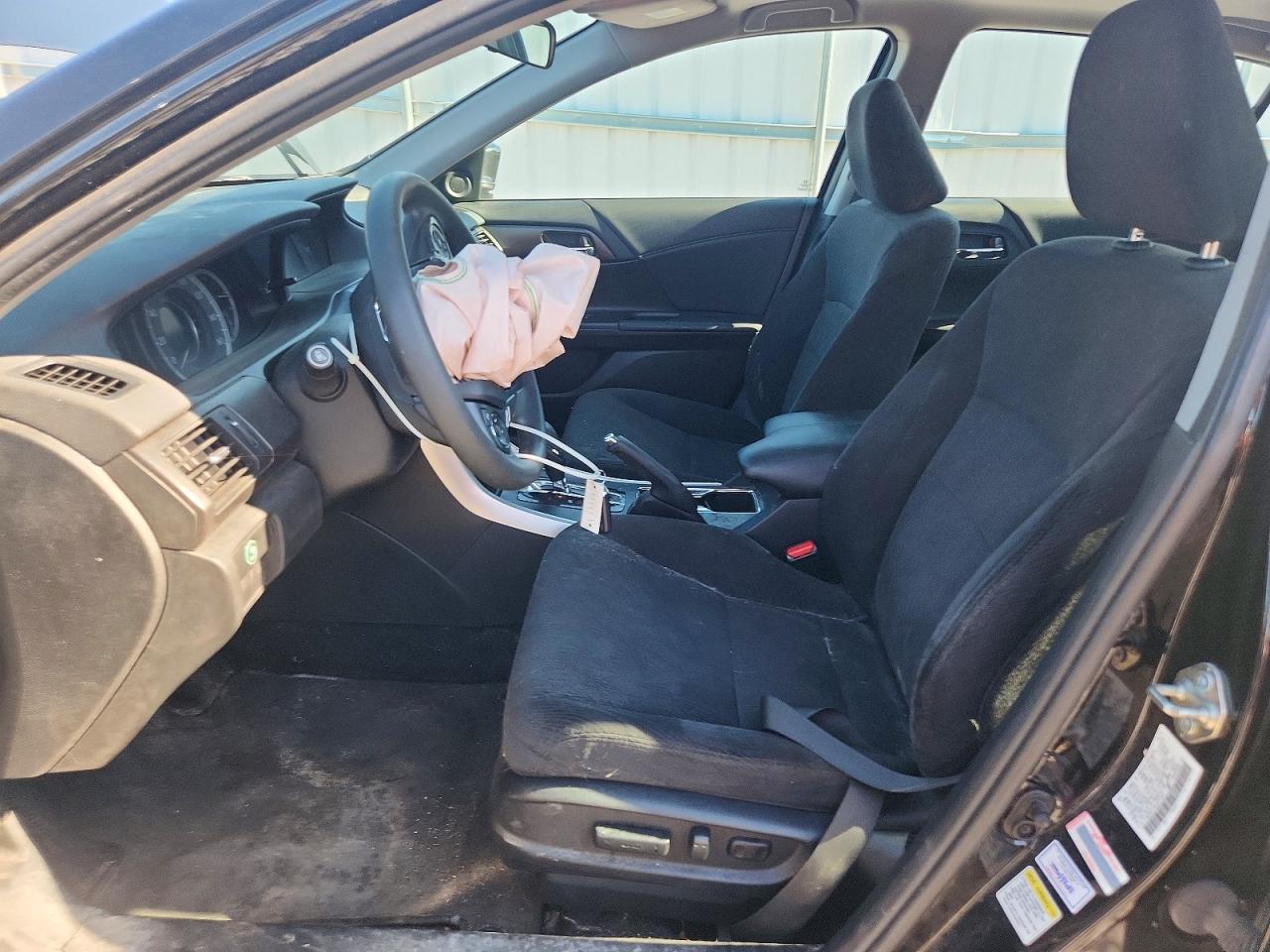2015 Honda Accord Ex Black vin: 1HGCR2F76FA013956