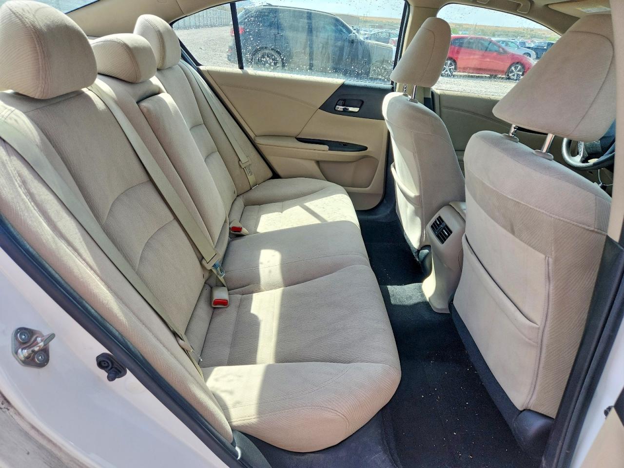 2015 Honda Accord Ex White vin: 1HGCR2F76FA061599