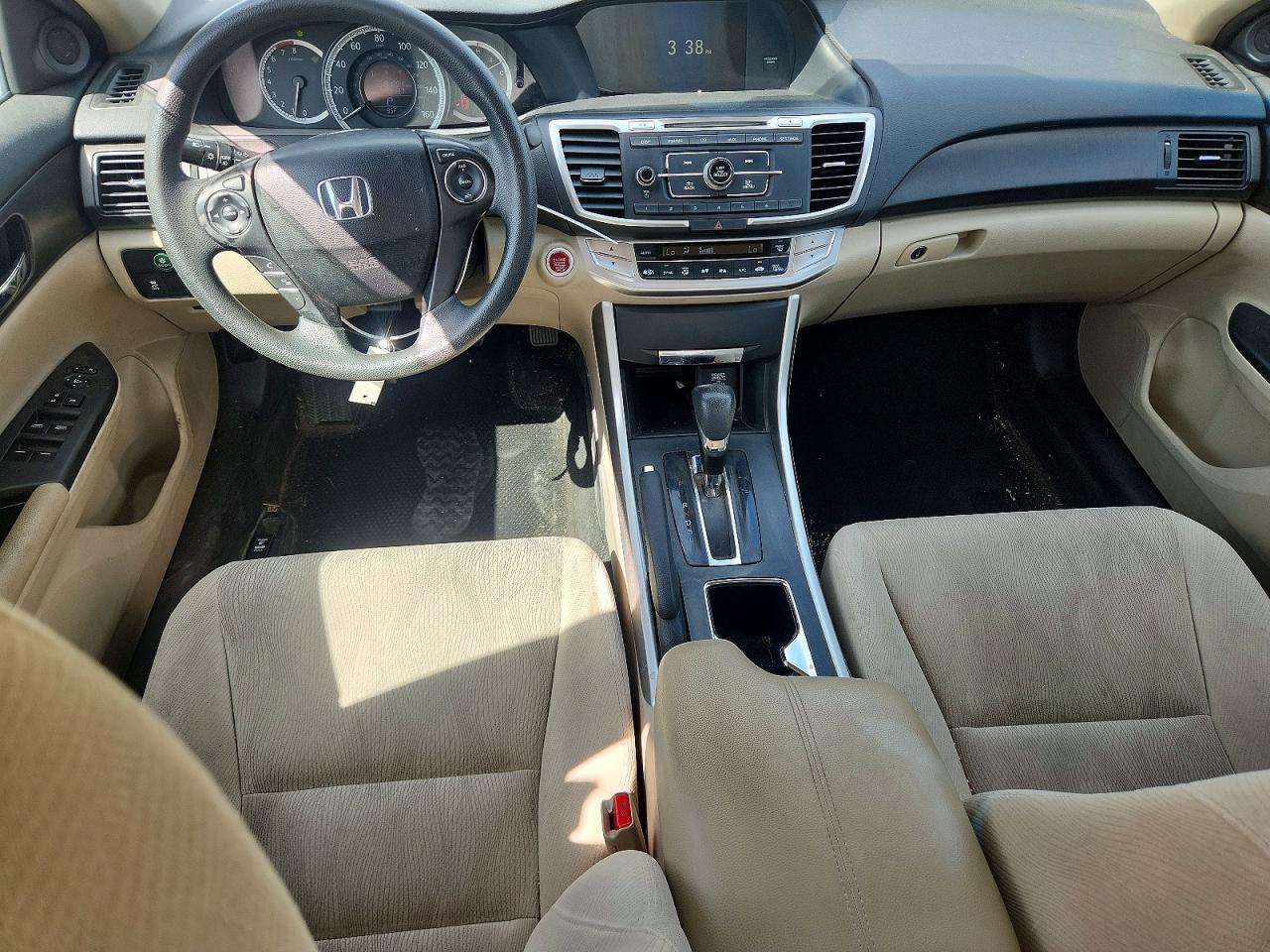2015 Honda Accord Ex White vin: 1HGCR2F76FA061599