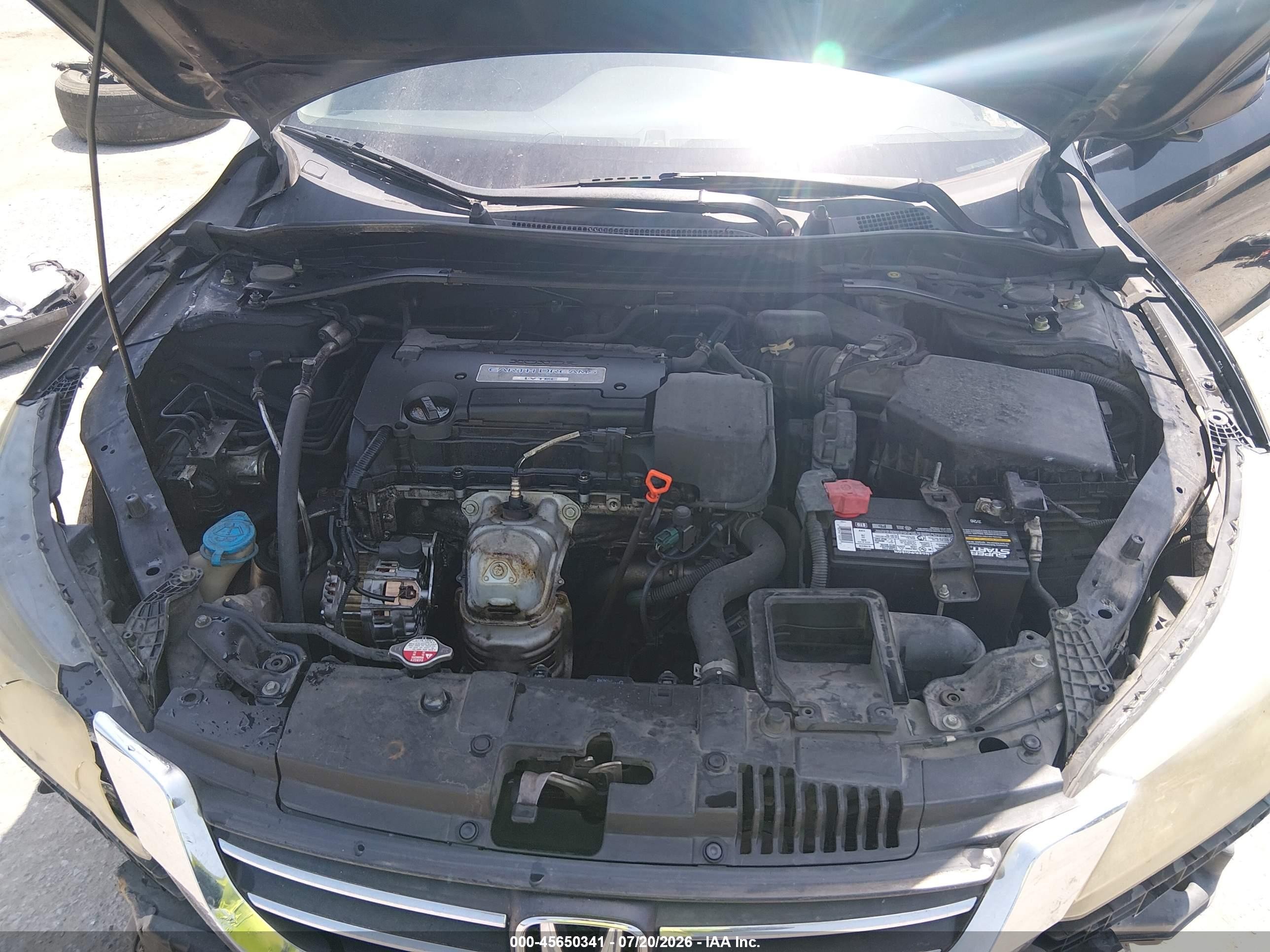 2015 Honda Accord Ex Black vin: 1HGCR2F76FA101874