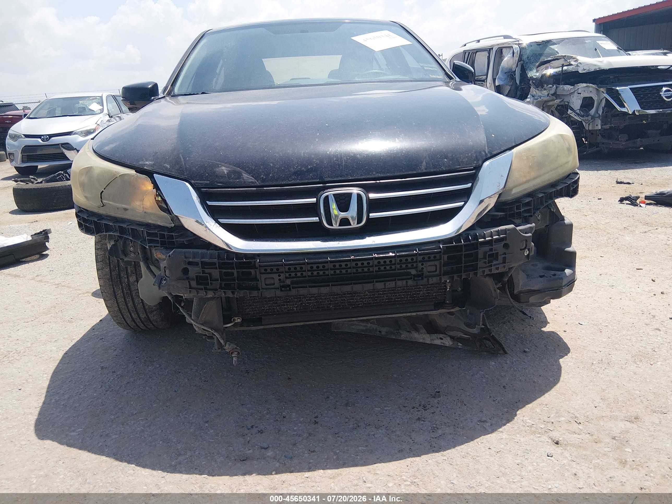 2015 Honda Accord Ex Black vin: 1HGCR2F76FA101874