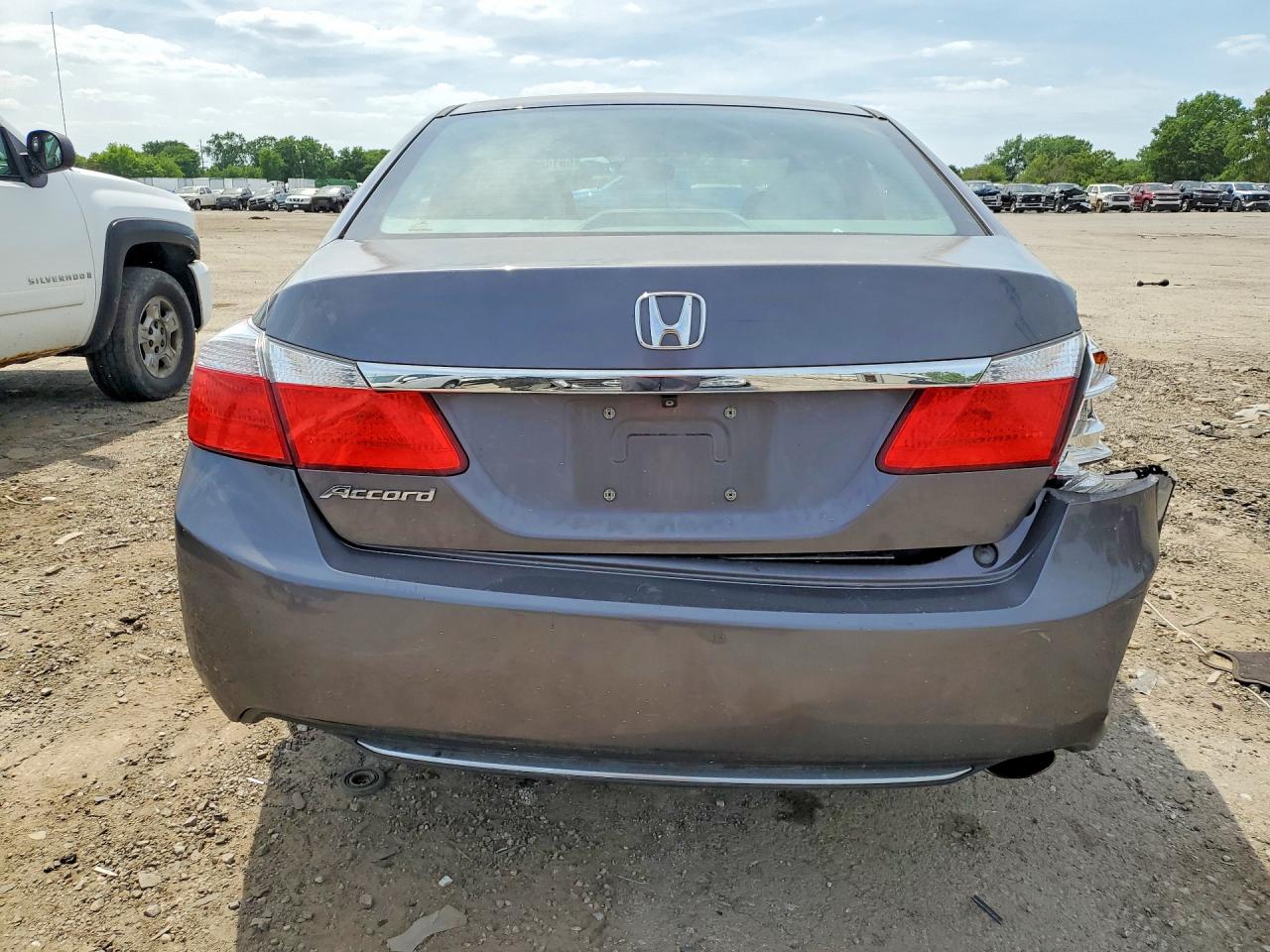 2015 Honda Accord Ex Gray vin: 1HGCR2F76FA106802