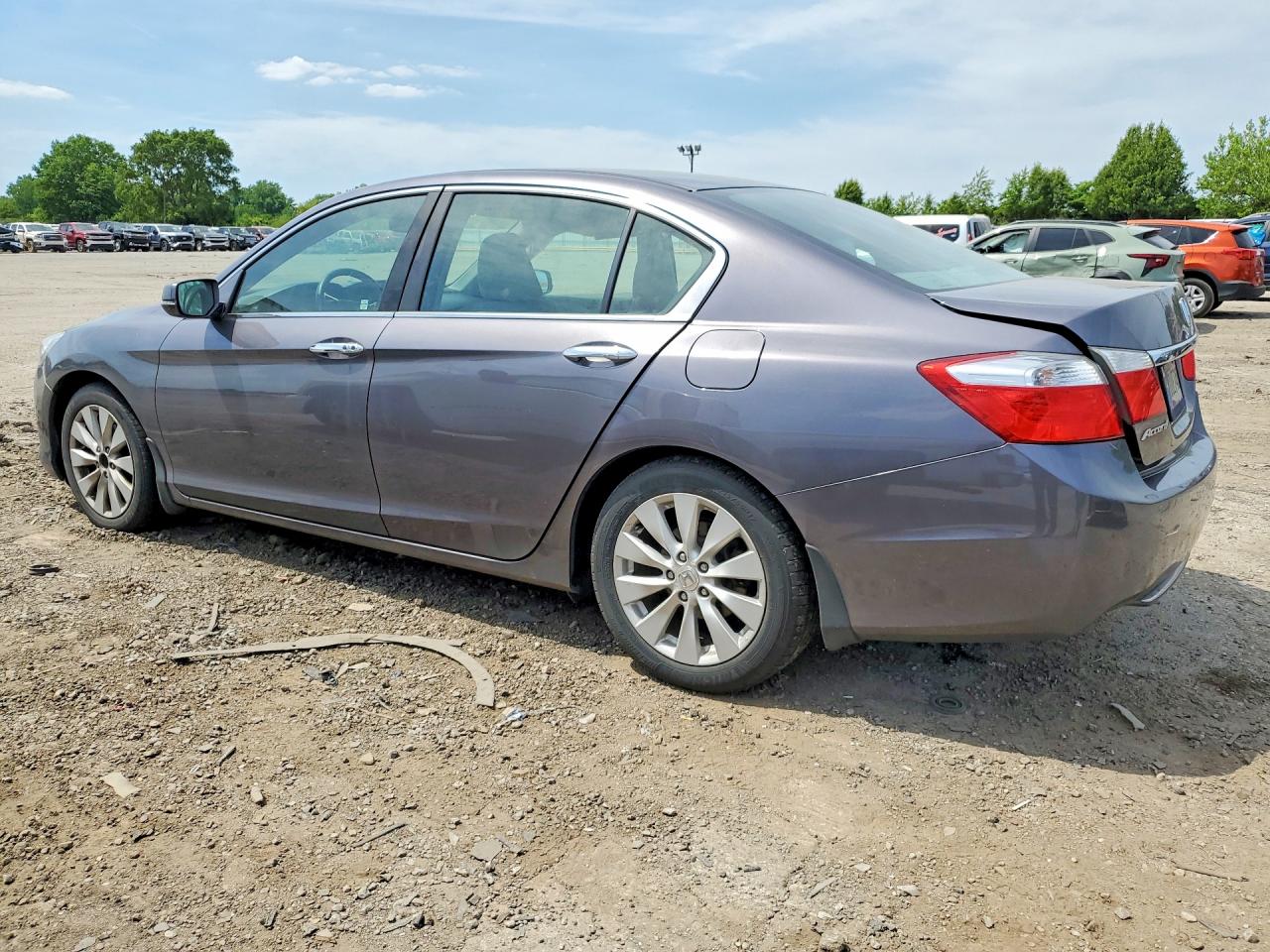 2015 Honda Accord Ex Gray vin: 1HGCR2F76FA106802