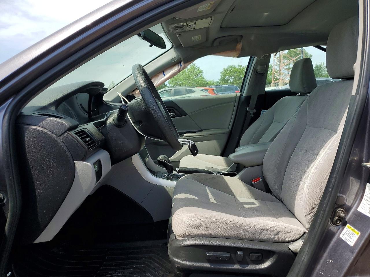 2015 Honda Accord Ex Gray vin: 1HGCR2F76FA106802