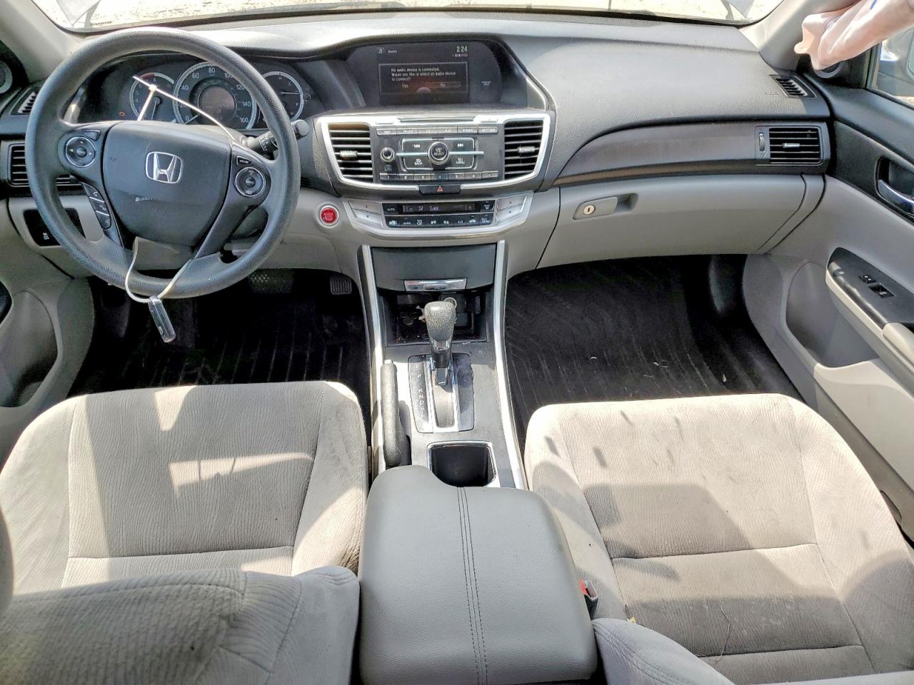 2015 Honda Accord Ex Gray vin: 1HGCR2F76FA106802