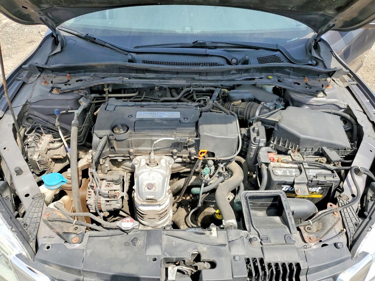 2015 Honda Accord Ex Gray vin: 1HGCR2F76FA106802