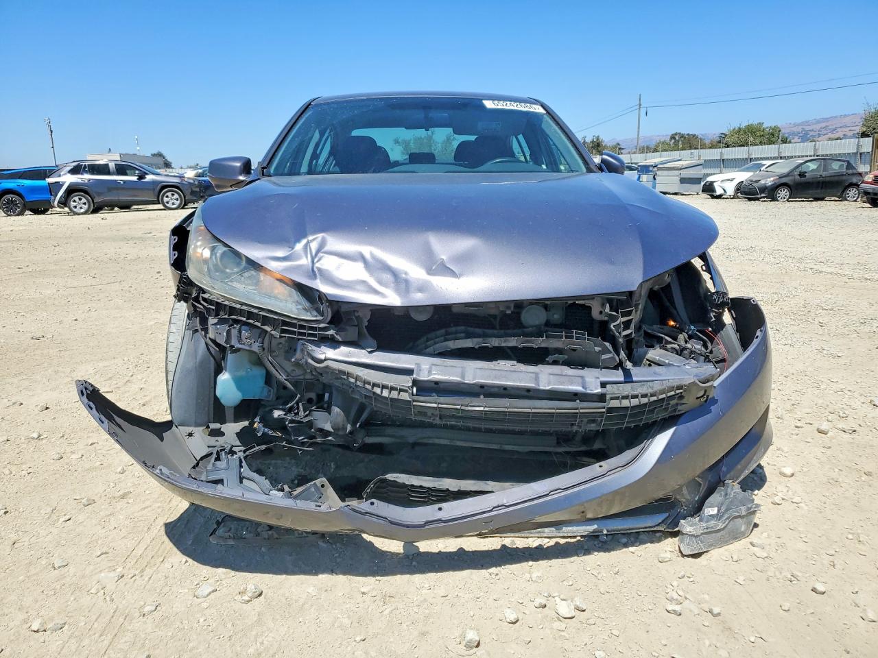 2015 Honda Accord Ex Gray vin: 1HGCR2F76FA170029