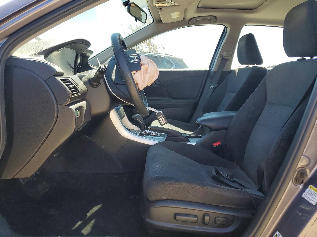 2015 Honda Accord Ex Gray vin: 1HGCR2F76FA170029