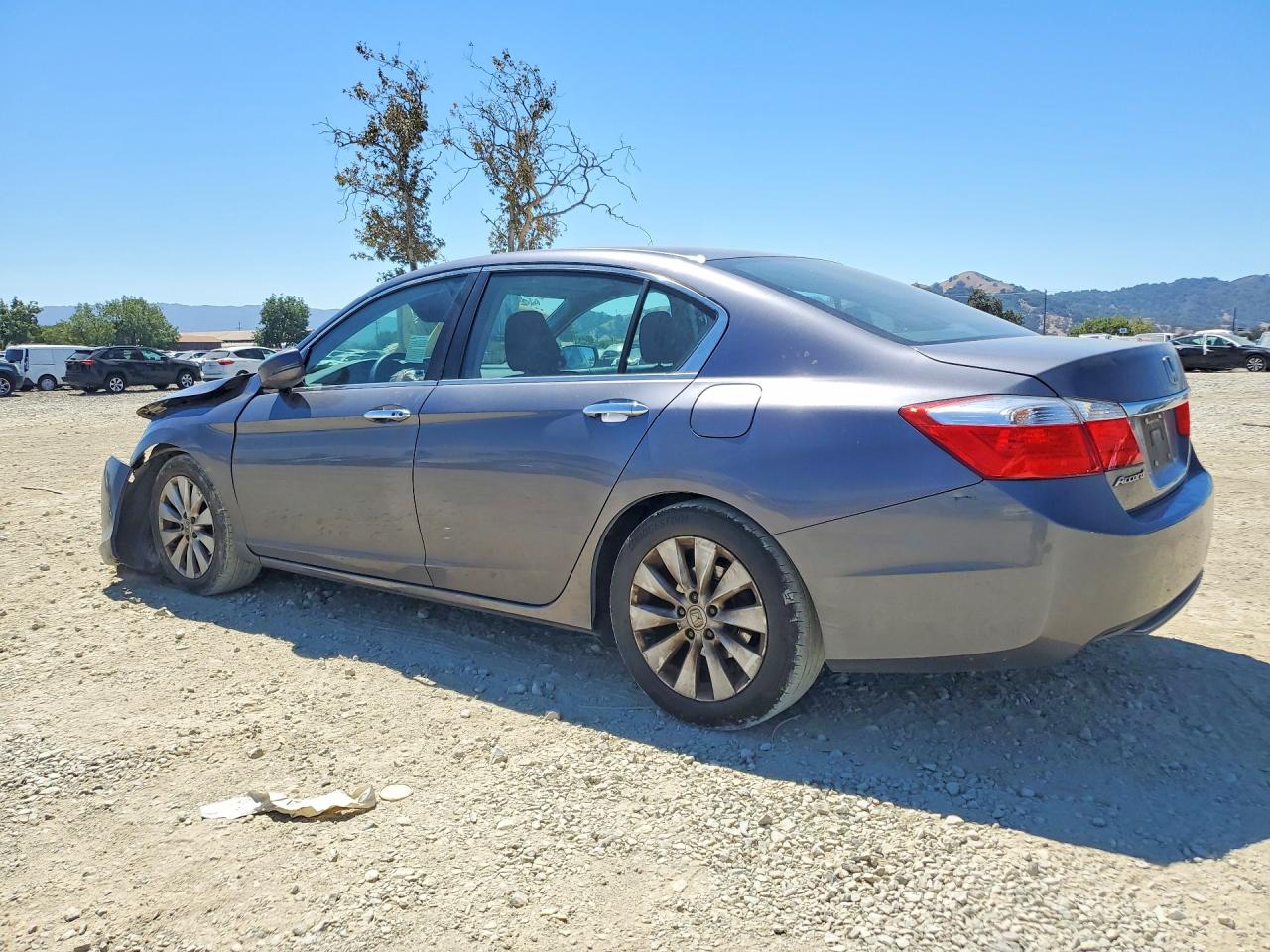 2015 Honda Accord Ex Gray vin: 1HGCR2F76FA170029