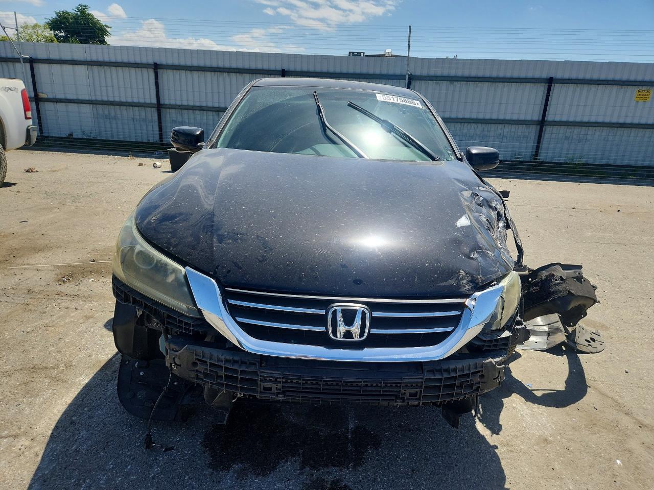 2015 Honda Accord Ex Black vin: 1HGCR2F76FA220010