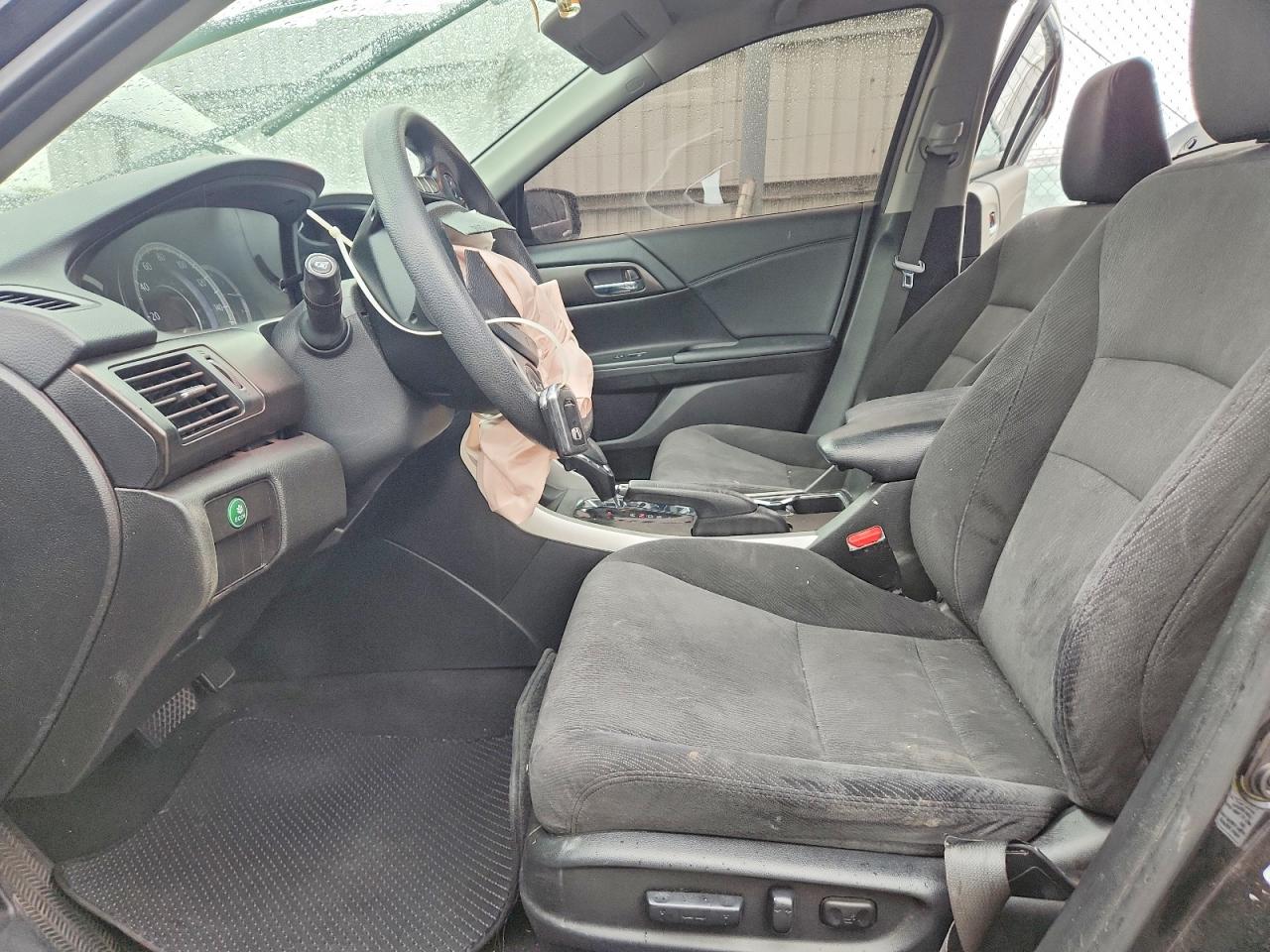 2015 Honda Accord Ex Black vin: 1HGCR2F76FA220010