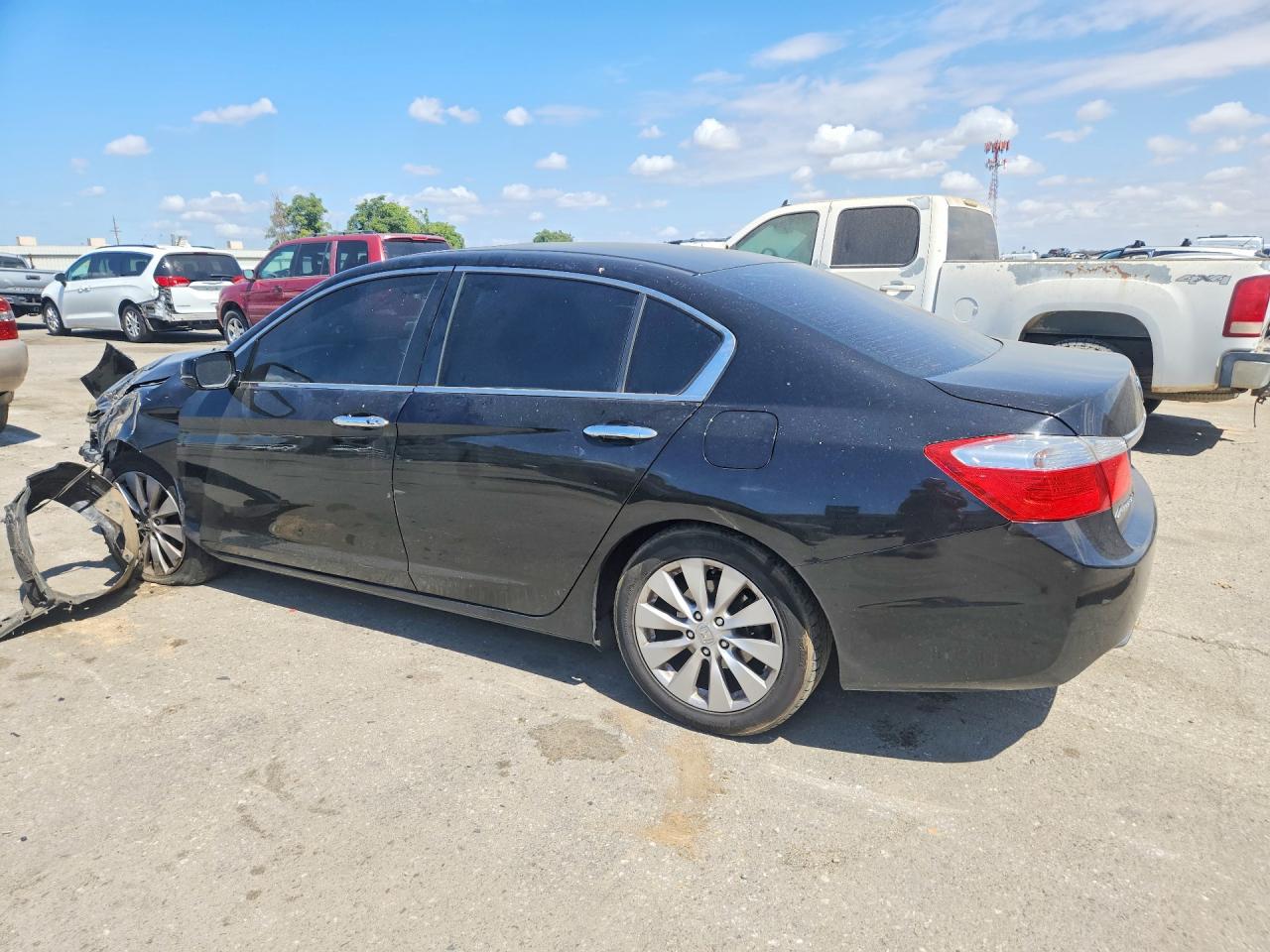 2015 Honda Accord Ex Black vin: 1HGCR2F76FA220010