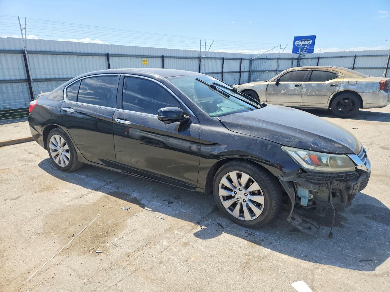 2015 Honda Accord Ex Black vin: 1HGCR2F76FA220010