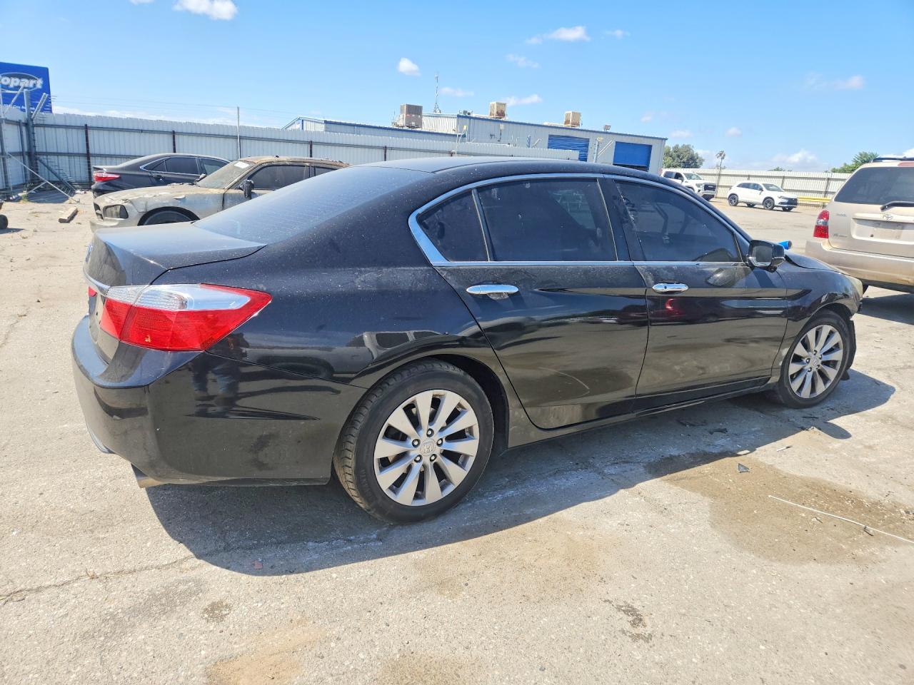 2015 Honda Accord Ex Black vin: 1HGCR2F76FA220010