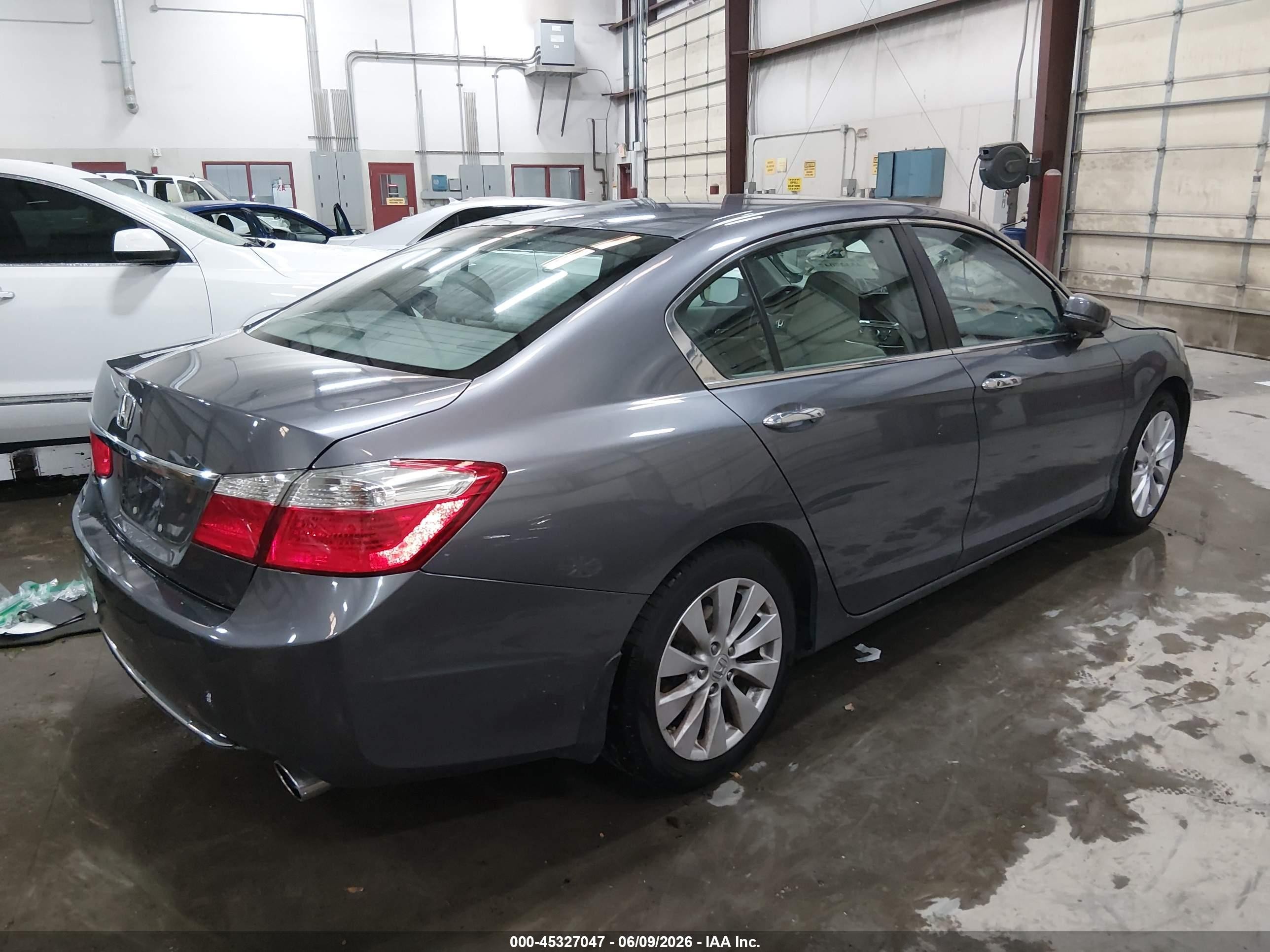 2015 Honda Accord Ex Gray vin: 1HGCR2F76FA226972
