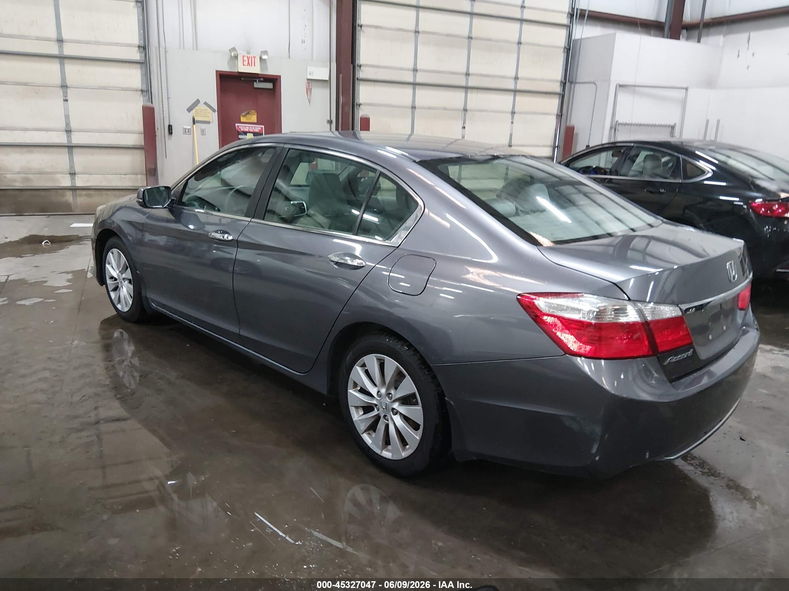 2015 Honda Accord Ex Gray vin: 1HGCR2F76FA226972