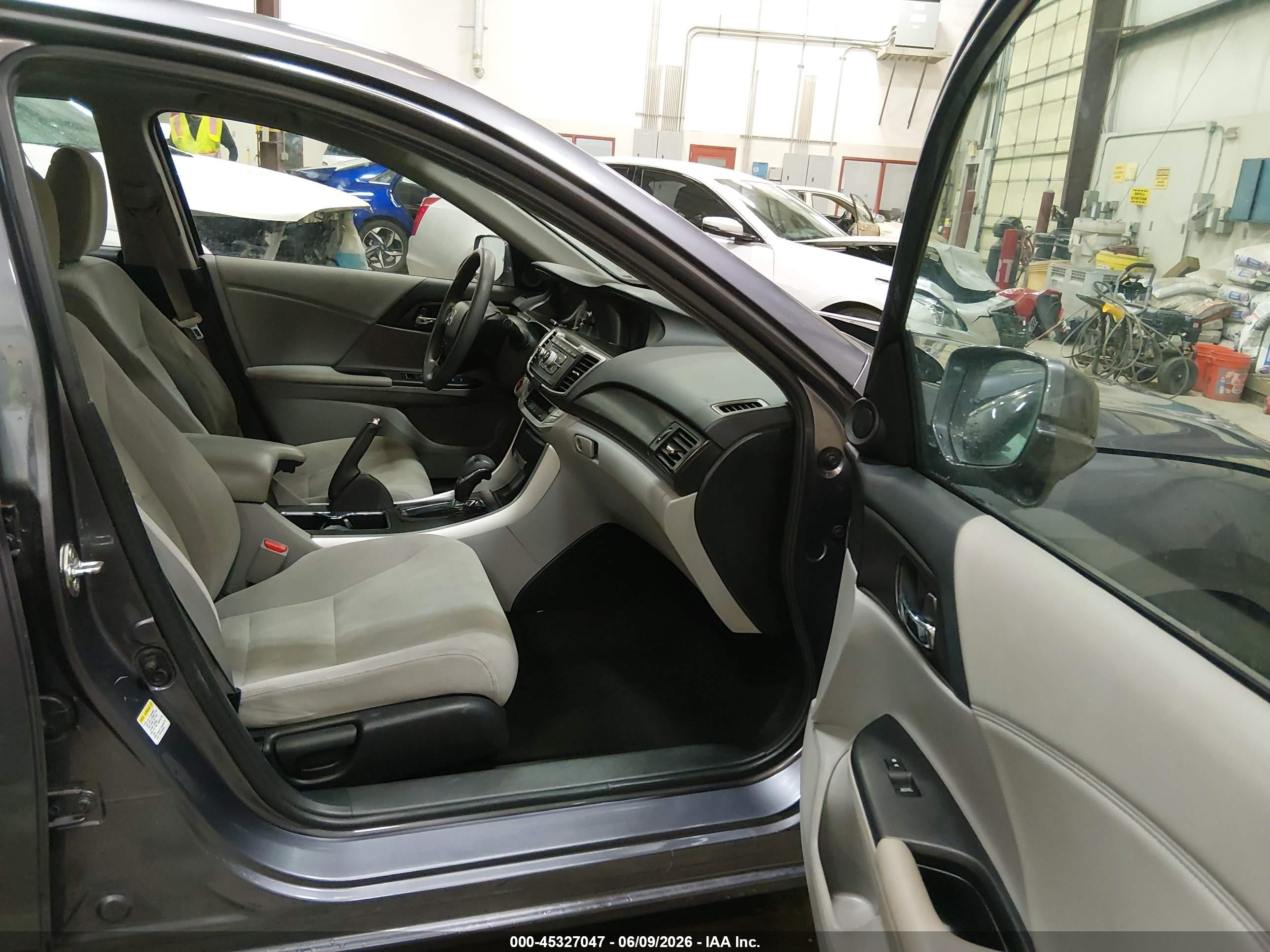 2015 Honda Accord Ex Gray vin: 1HGCR2F76FA226972
