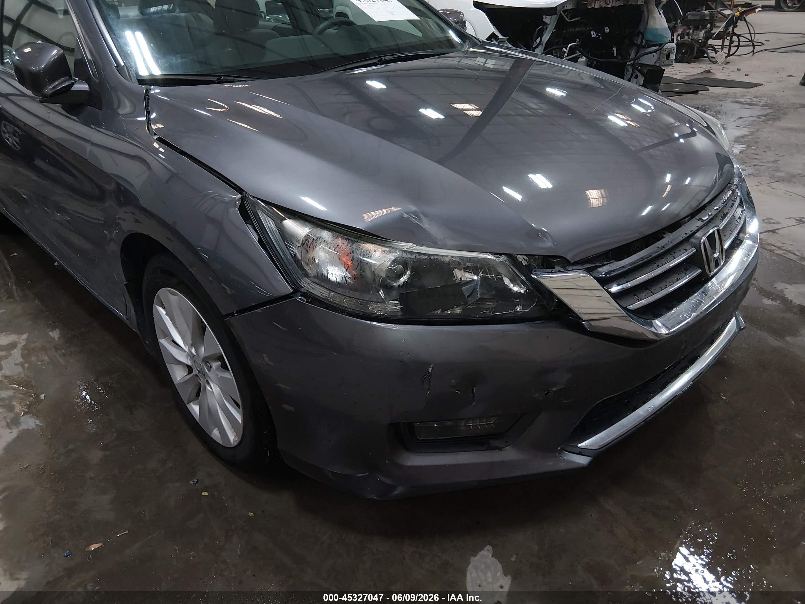 2015 Honda Accord Ex Gray vin: 1HGCR2F76FA226972