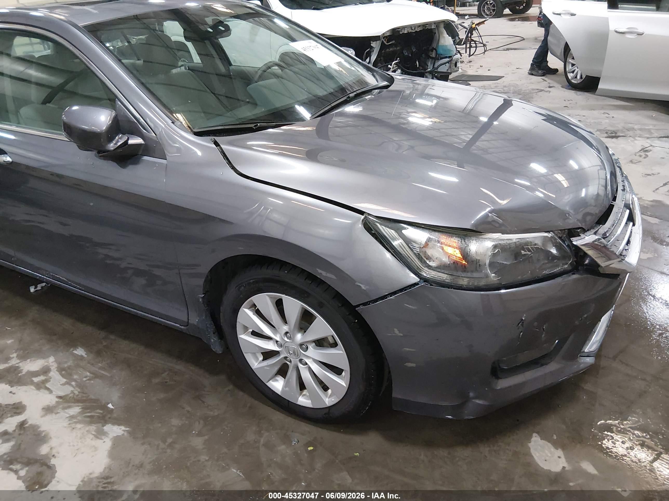 2015 Honda Accord Ex Gray vin: 1HGCR2F76FA226972