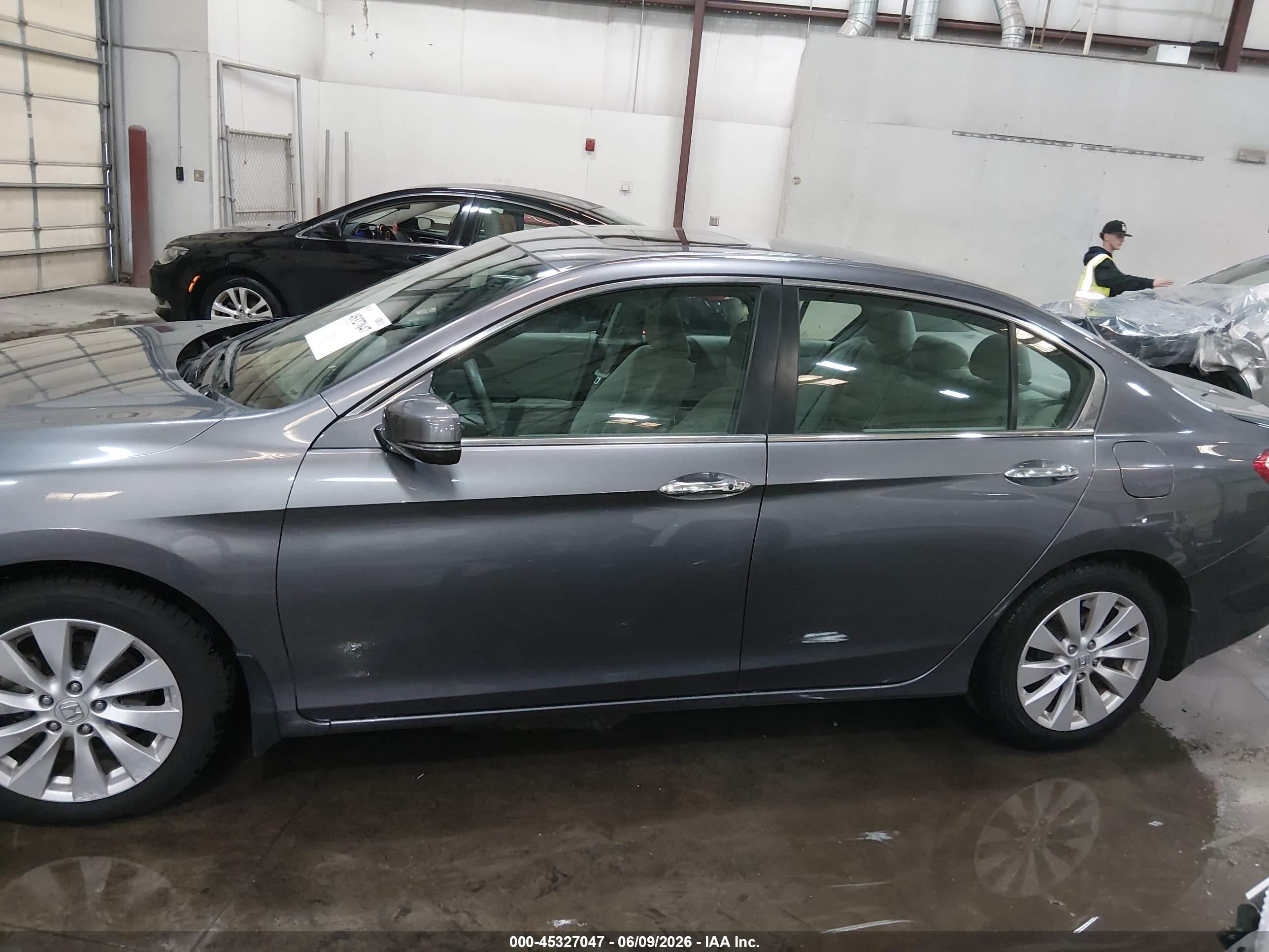 2015 Honda Accord Ex Gray vin: 1HGCR2F76FA226972