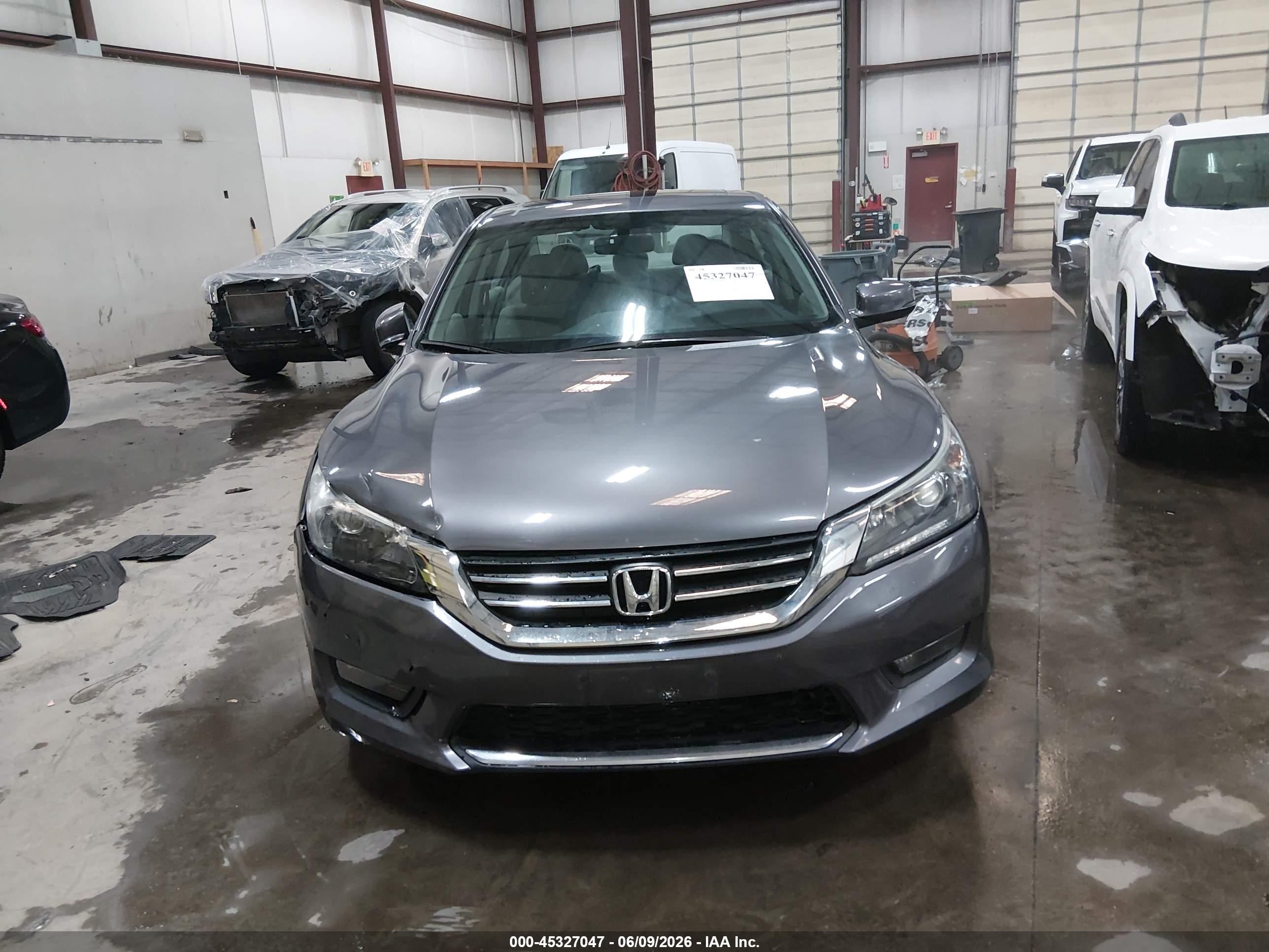 2015 Honda Accord Ex Gray vin: 1HGCR2F76FA226972