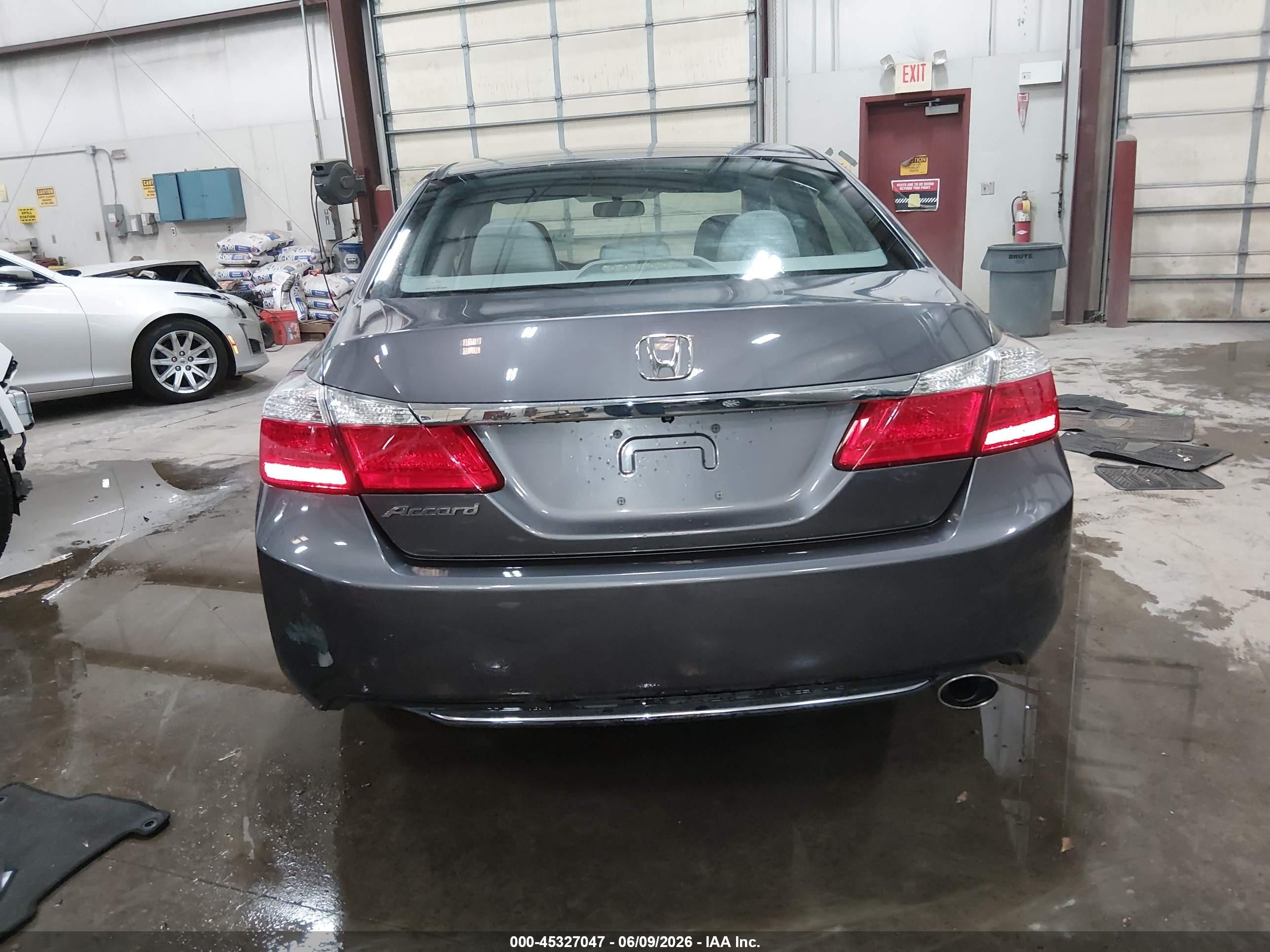 2015 Honda Accord Ex Gray vin: 1HGCR2F76FA226972