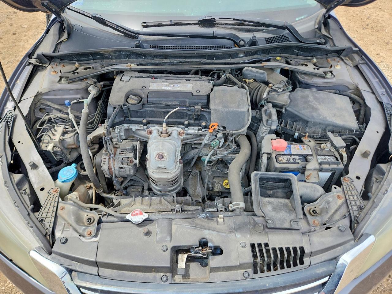 2015 Honda Accord Ex Gray vin: 1HGCR2F76FA269353