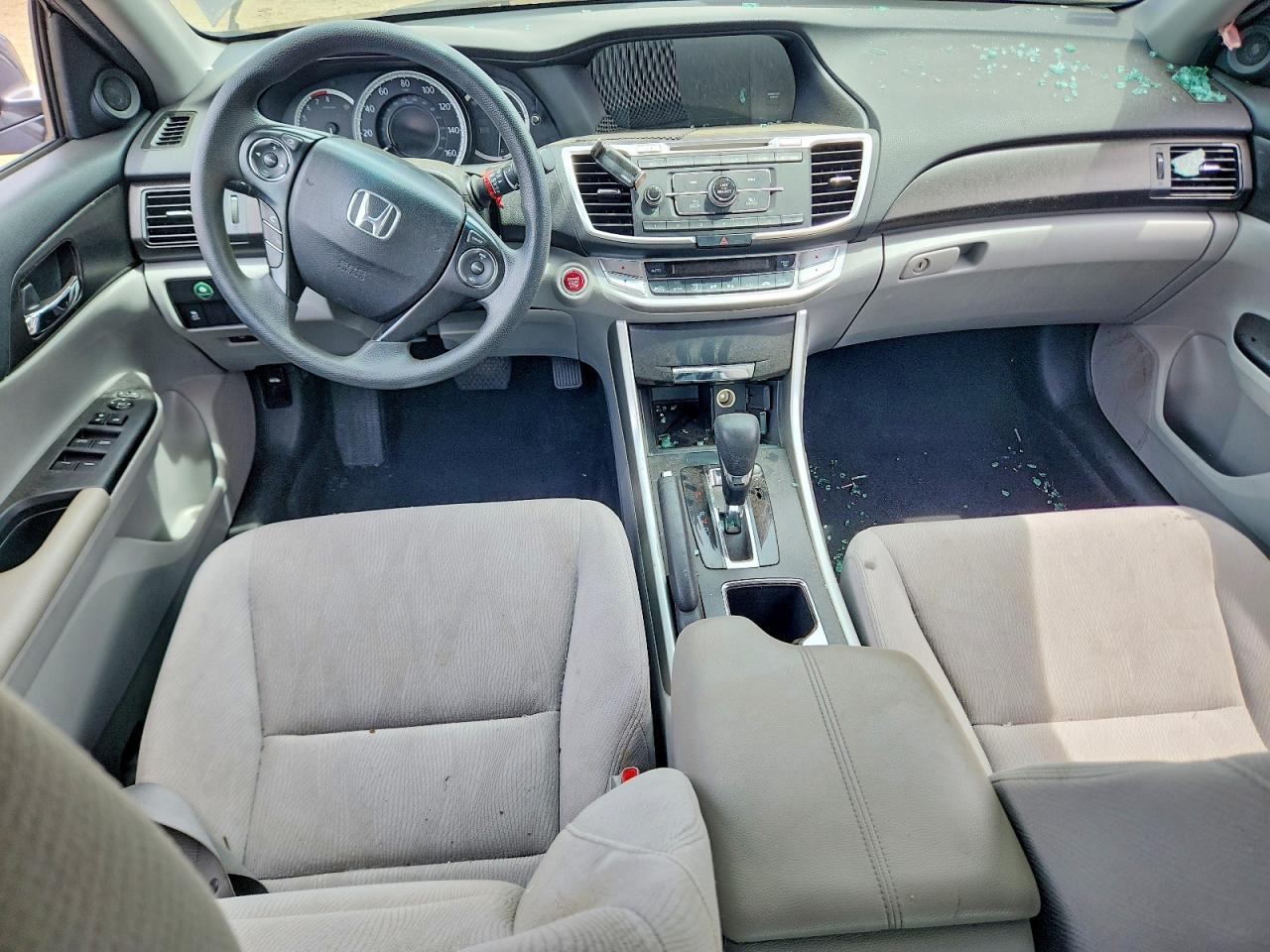 2015 Honda Accord Ex Gray vin: 1HGCR2F76FA269353