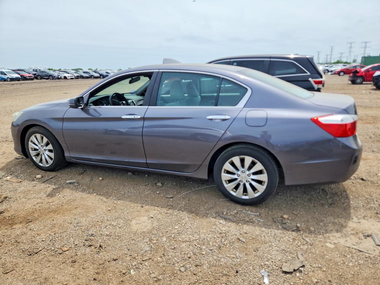2015 Honda Accord Ex Gray vin: 1HGCR2F76FA269353