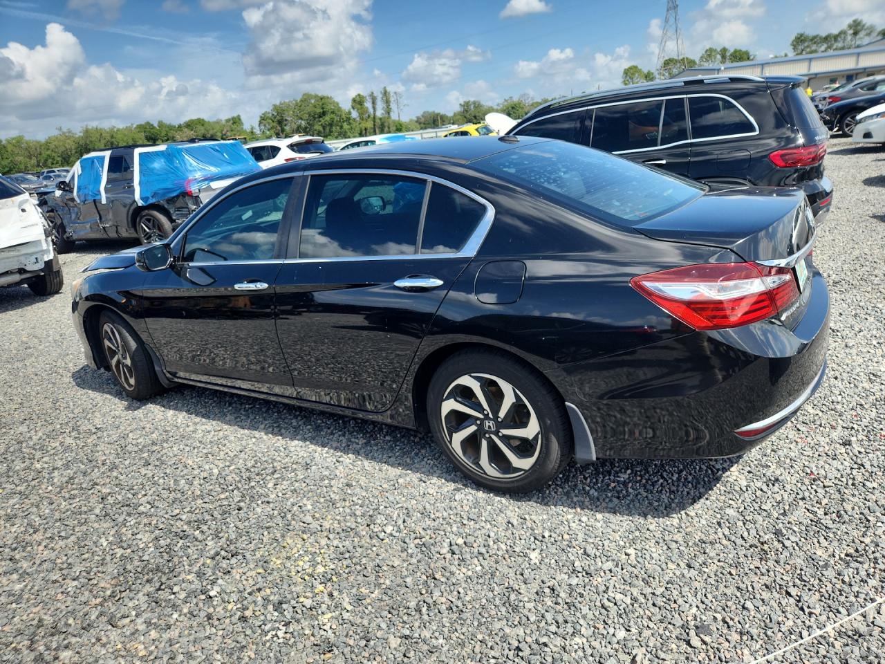 2016 Honda Accord Ex Black vin: 1HGCR2F76GA064035