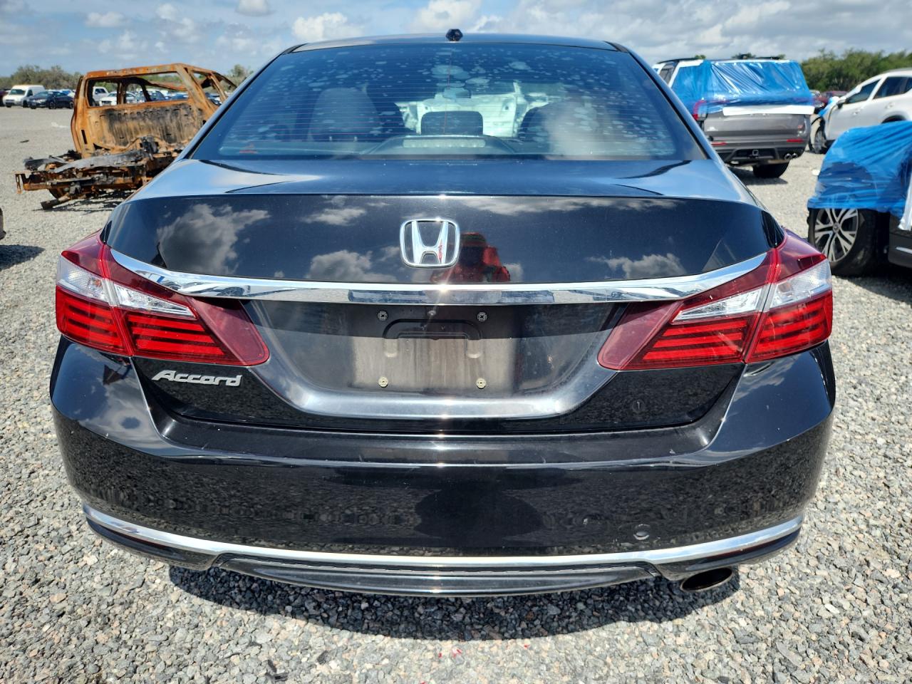 2016 Honda Accord Ex Black vin: 1HGCR2F76GA064035