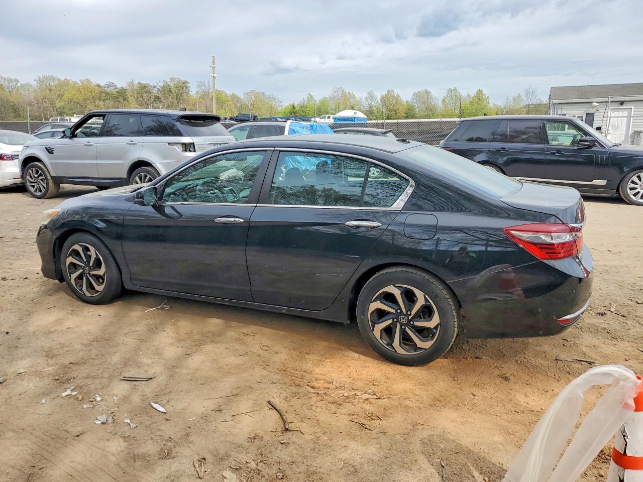 2016 Honda Accord Ex Black vin: 1HGCR2F76GA226021