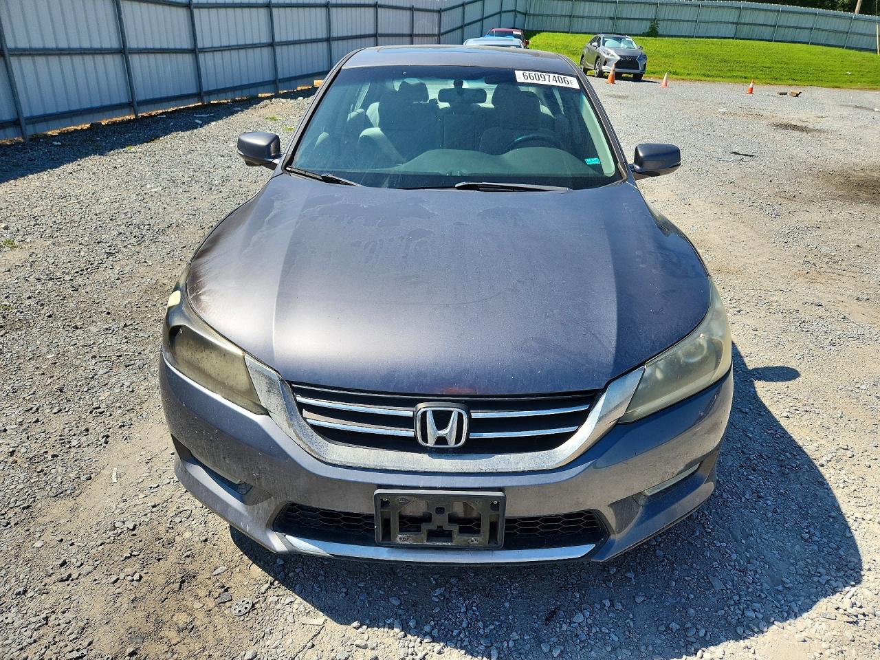 2013 Honda Accord Ex Gray vin: 1HGCR2F77DA021450