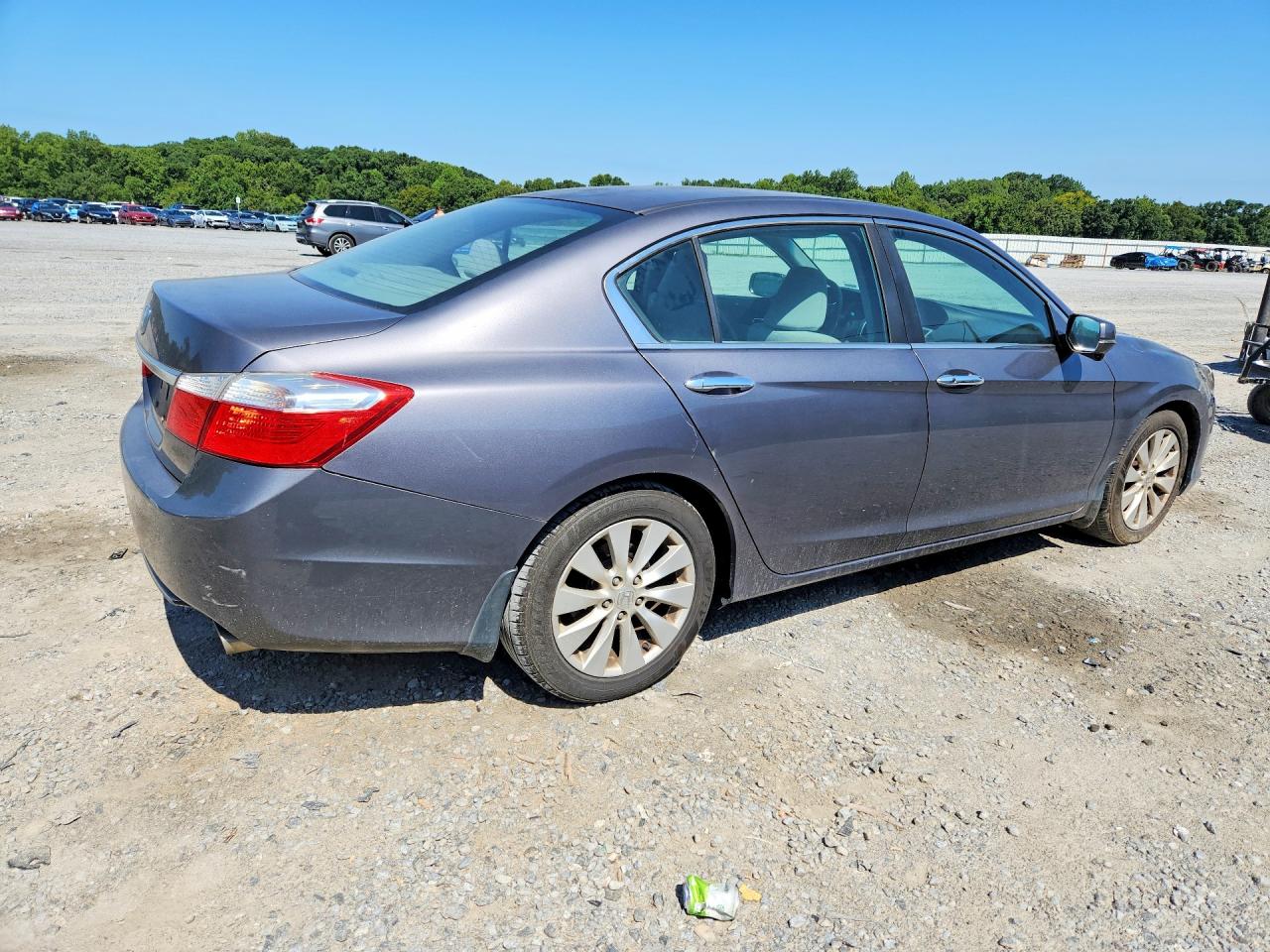 2013 Honda Accord Ex Gray vin: 1HGCR2F77DA021450
