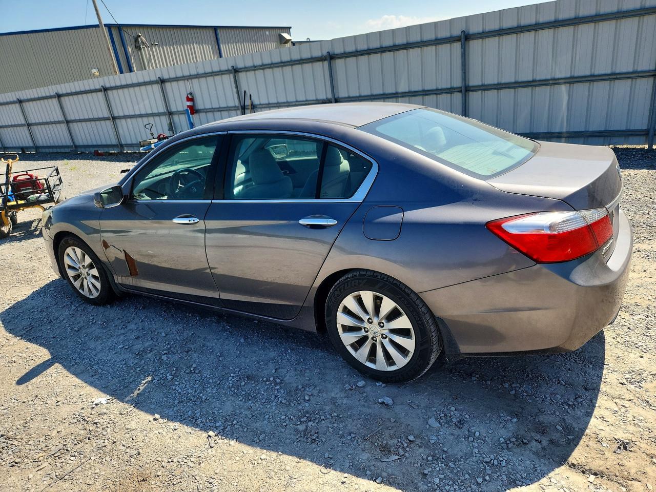 2013 Honda Accord Ex Gray vin: 1HGCR2F77DA021450
