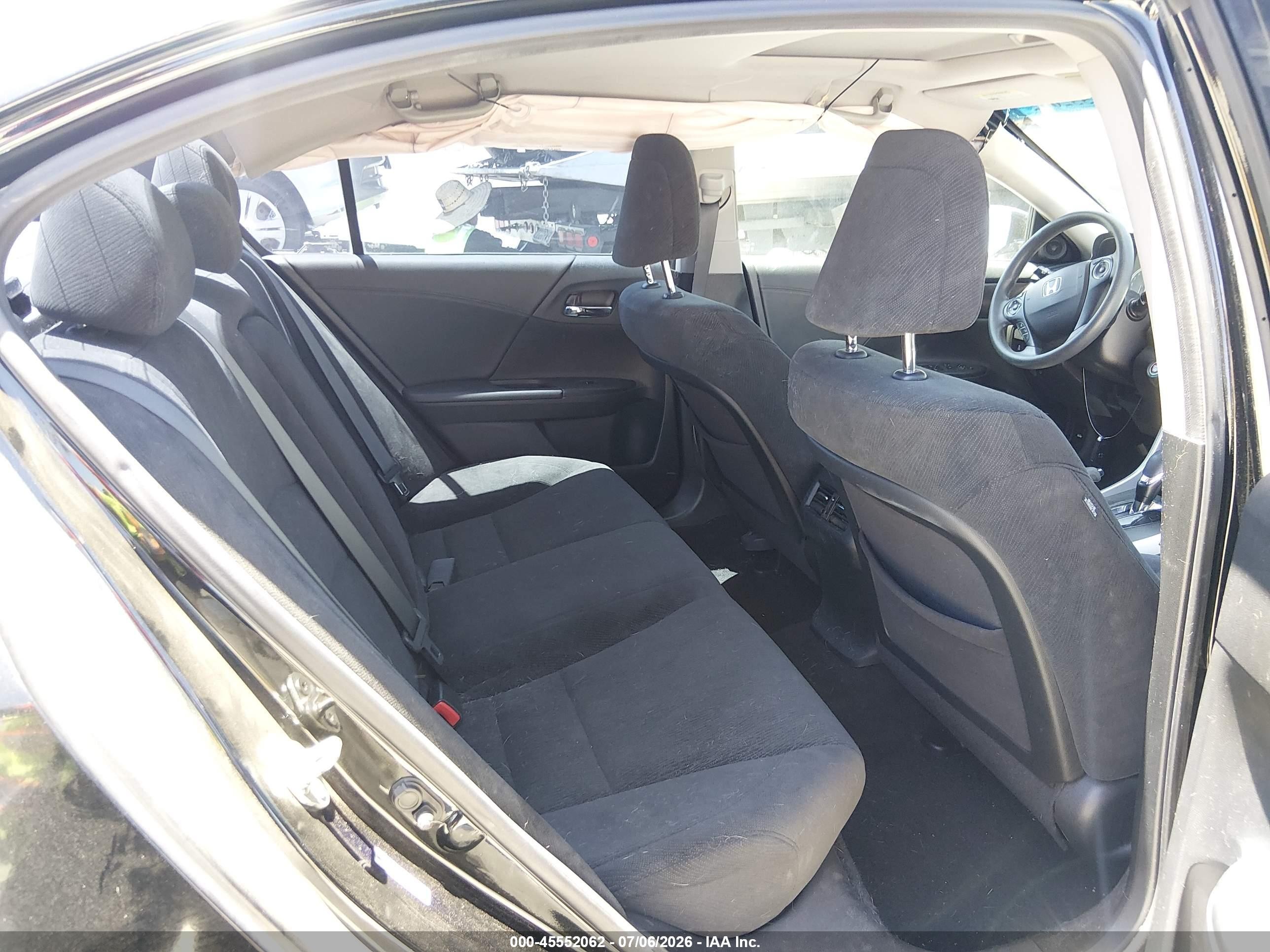 2013 Honda Accord Ex Черный vin: 1HGCR2F77DA032190