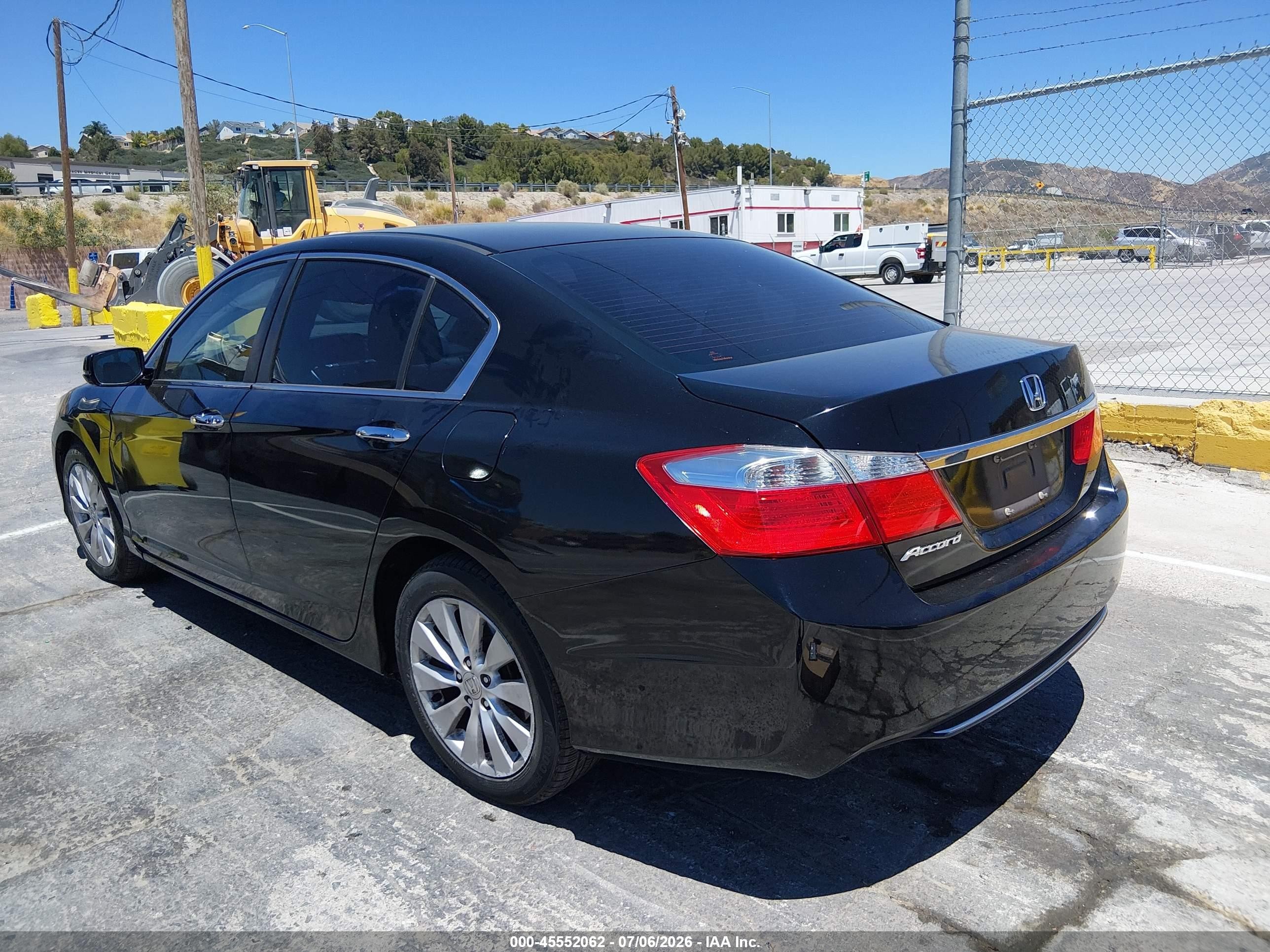 2013 Honda Accord Ex Черный vin: 1HGCR2F77DA032190