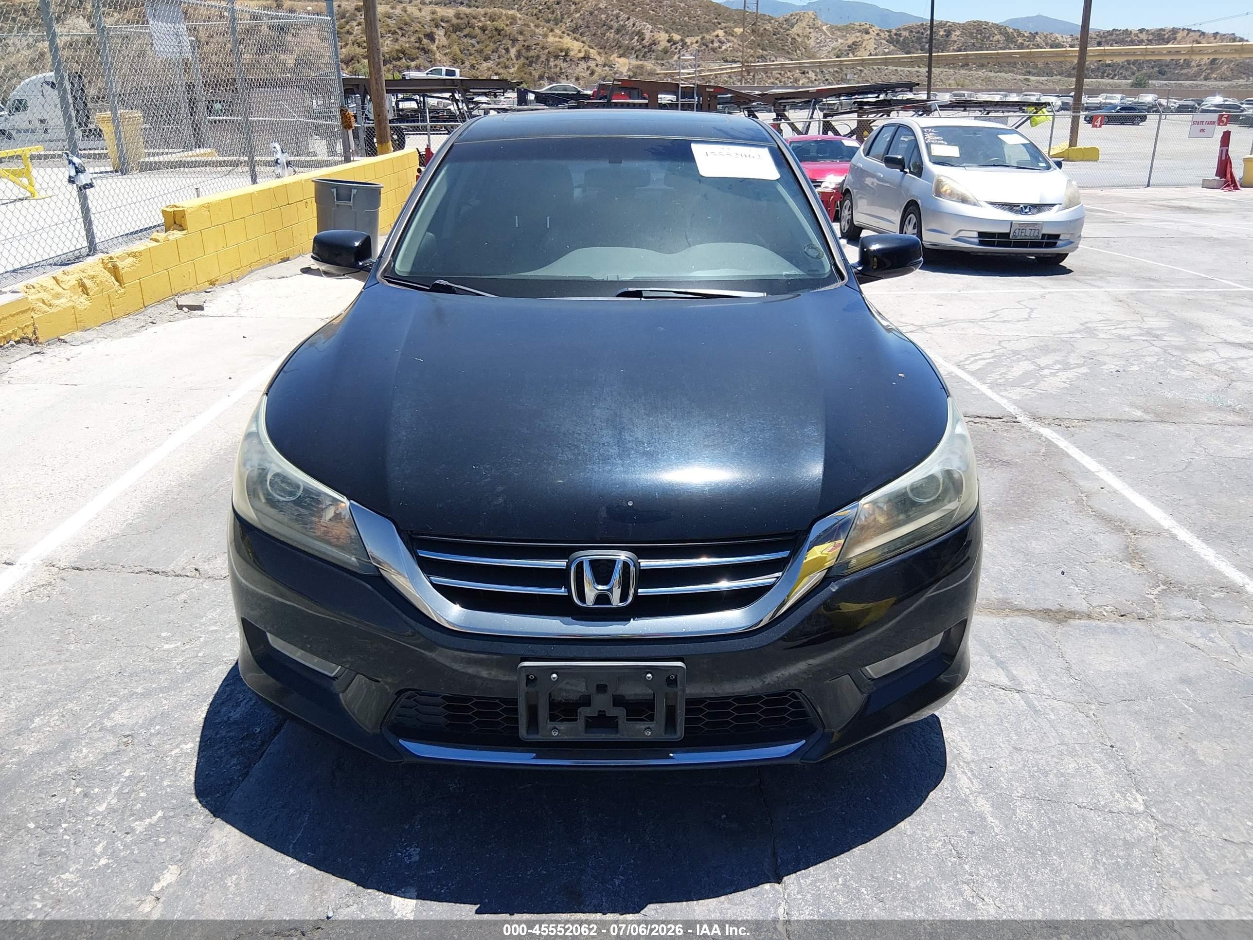 2013 Honda Accord Ex Черный vin: 1HGCR2F77DA032190