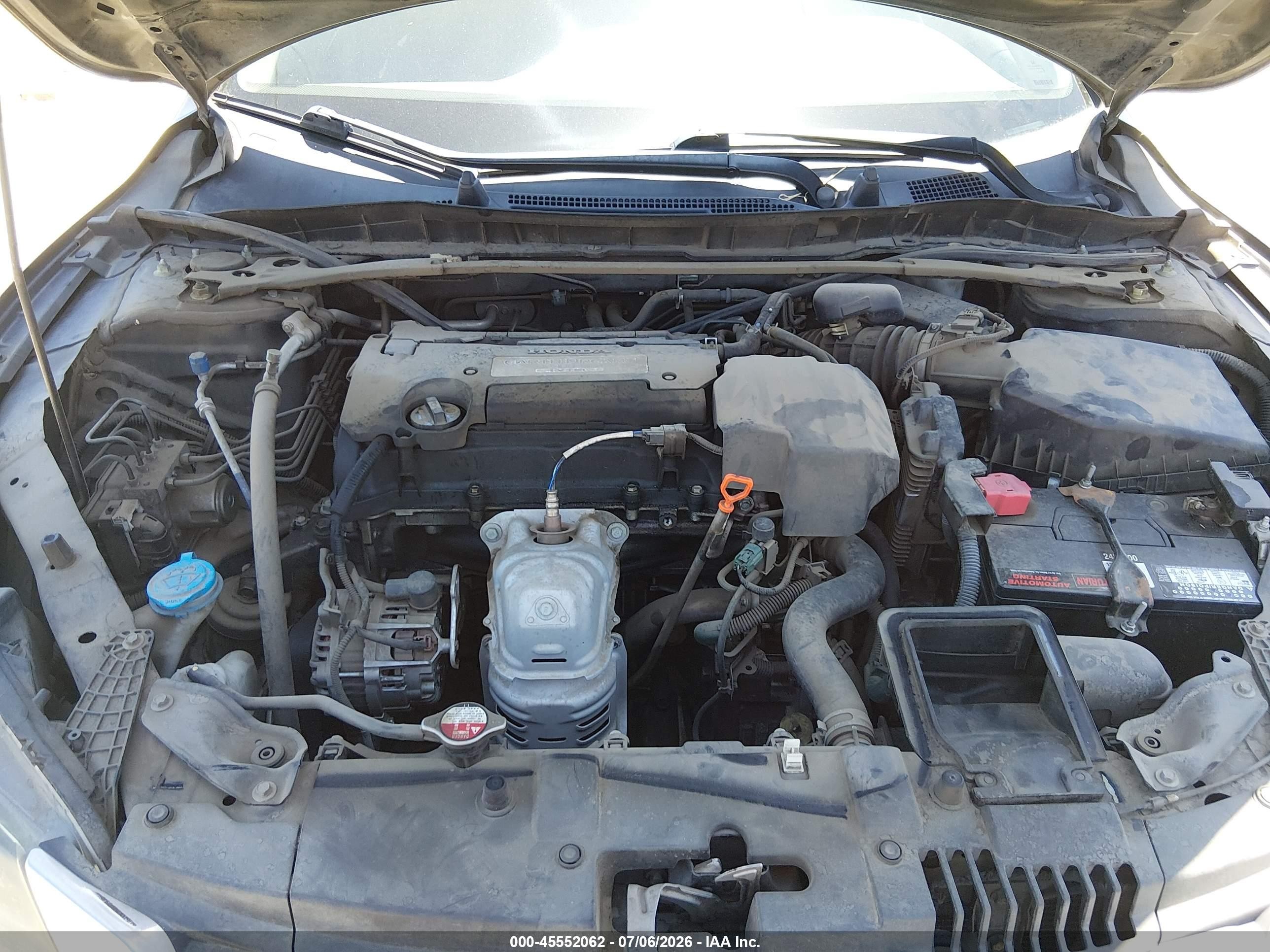 2013 Honda Accord Ex Черный vin: 1HGCR2F77DA032190