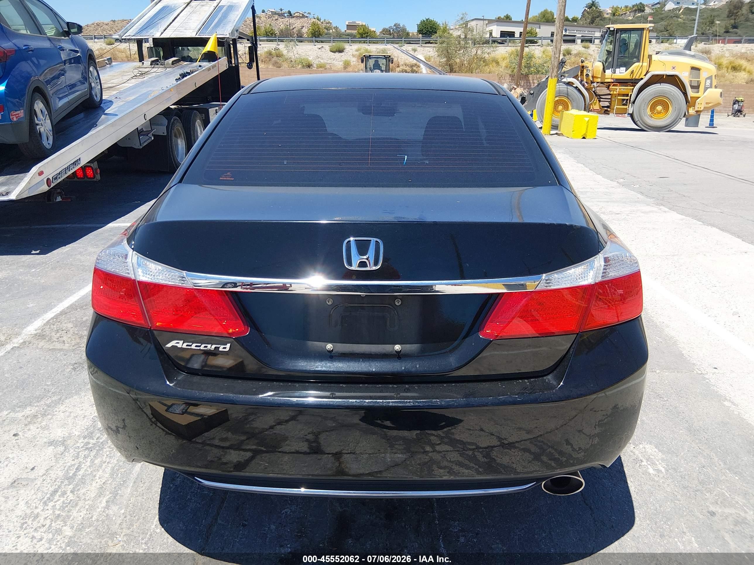 2013 Honda Accord Ex Черный vin: 1HGCR2F77DA032190