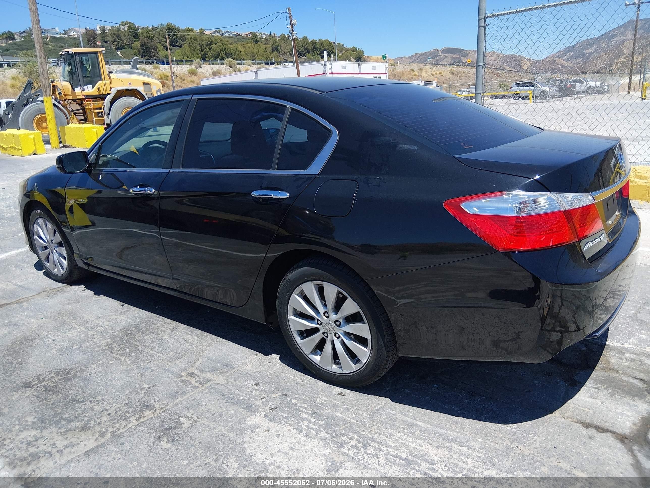 2013 Honda Accord Ex Черный vin: 1HGCR2F77DA032190