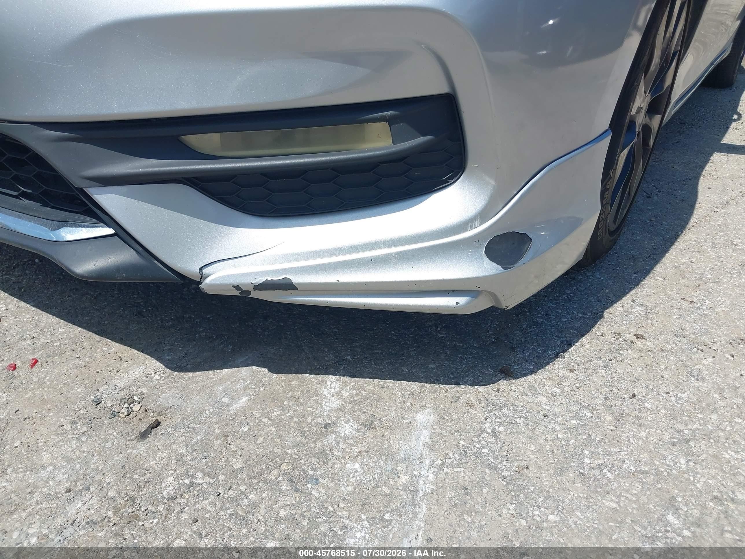 2013 Honda Accord Ex Silver vin: 1HGCR2F77DA044291