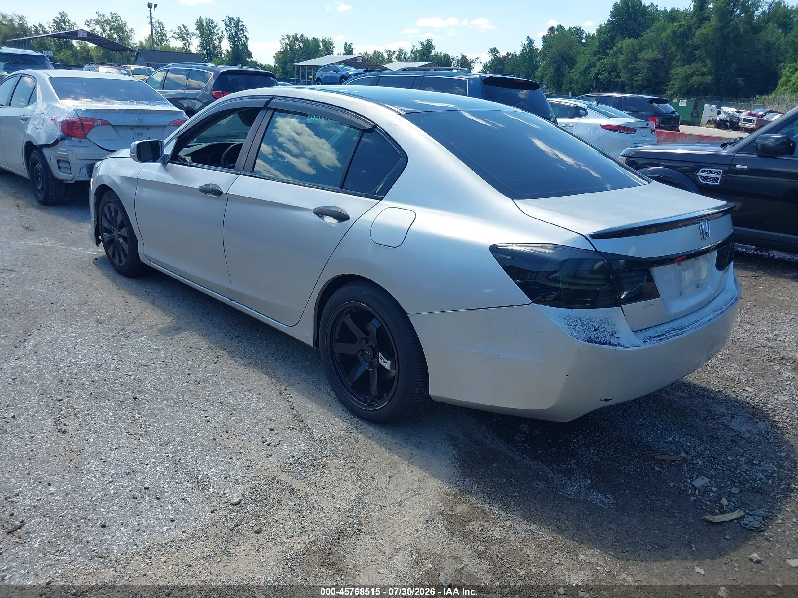 2013 Honda Accord Ex Silver vin: 1HGCR2F77DA044291