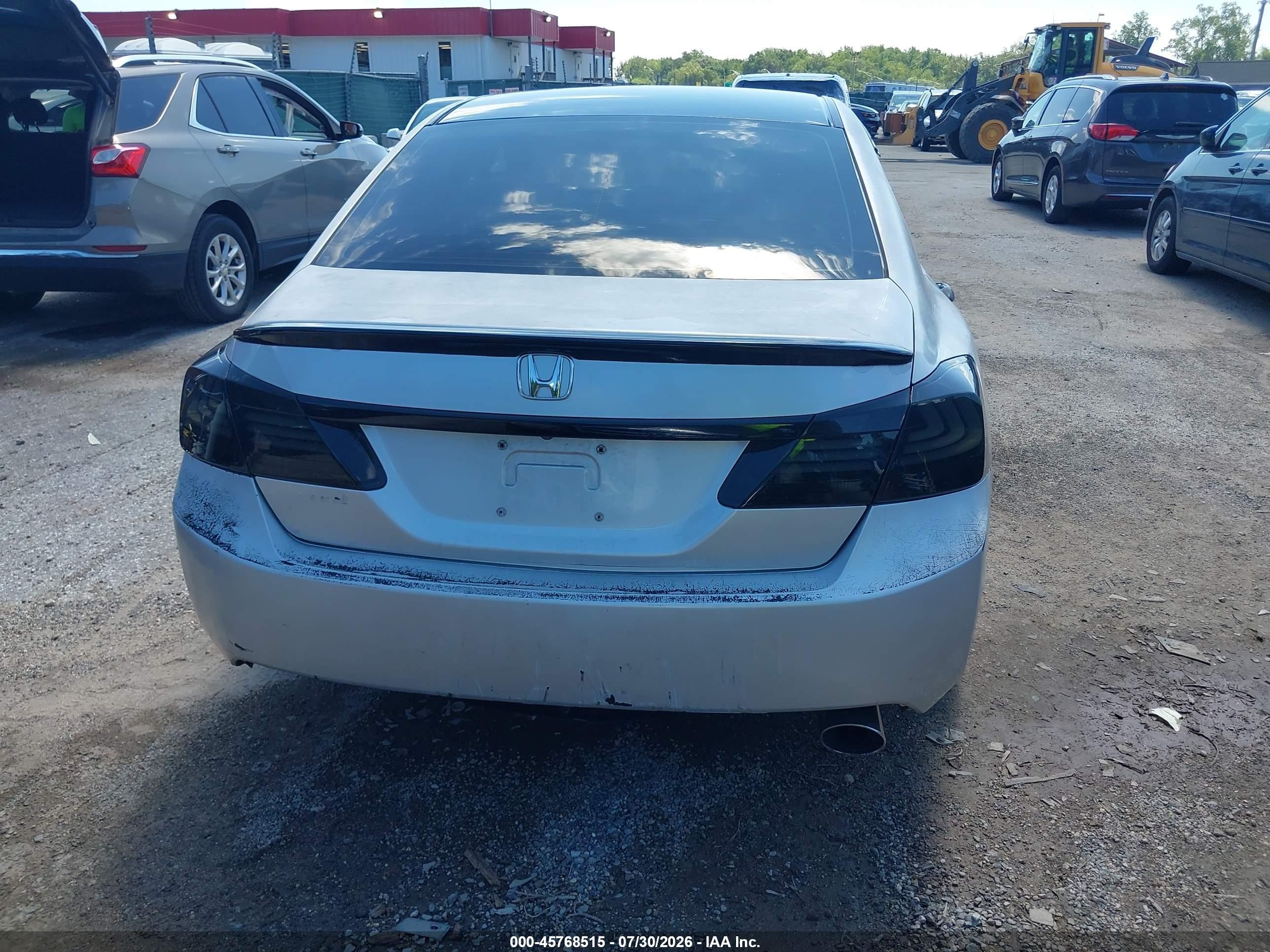 2013 Honda Accord Ex Silver vin: 1HGCR2F77DA044291